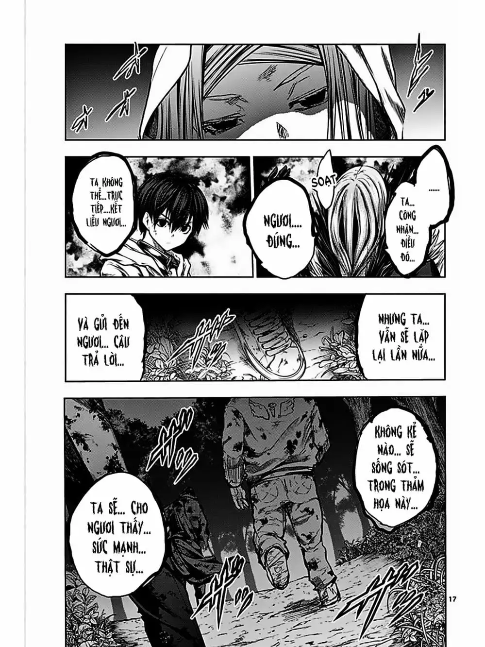 Truyện Tranh Trò Chơi Sinh Tồn - Deatte 5 Byou De Battle trang 3