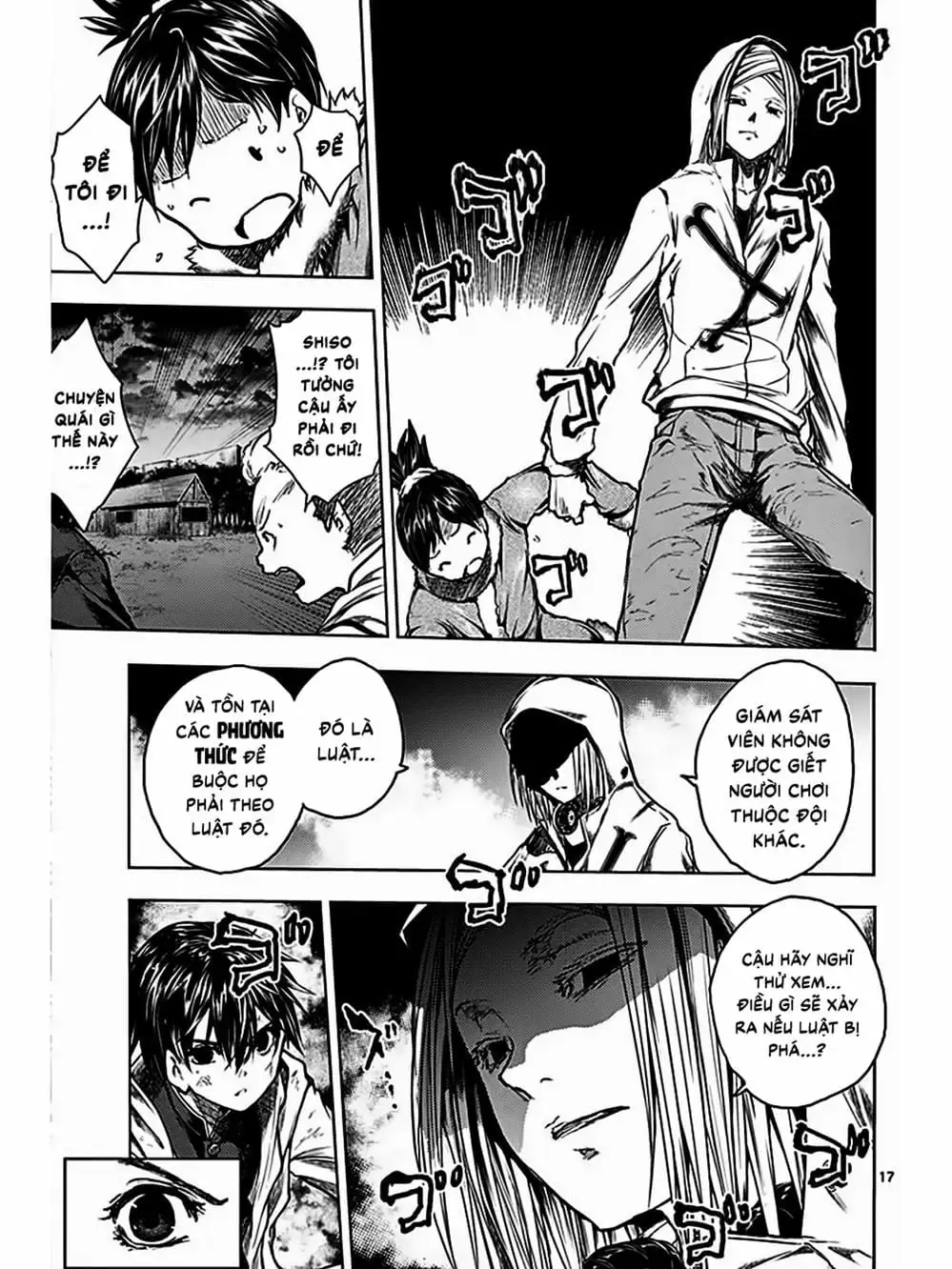 Truyện Tranh Trò Chơi Sinh Tồn - Deatte 5 Byou De Battle trang 3