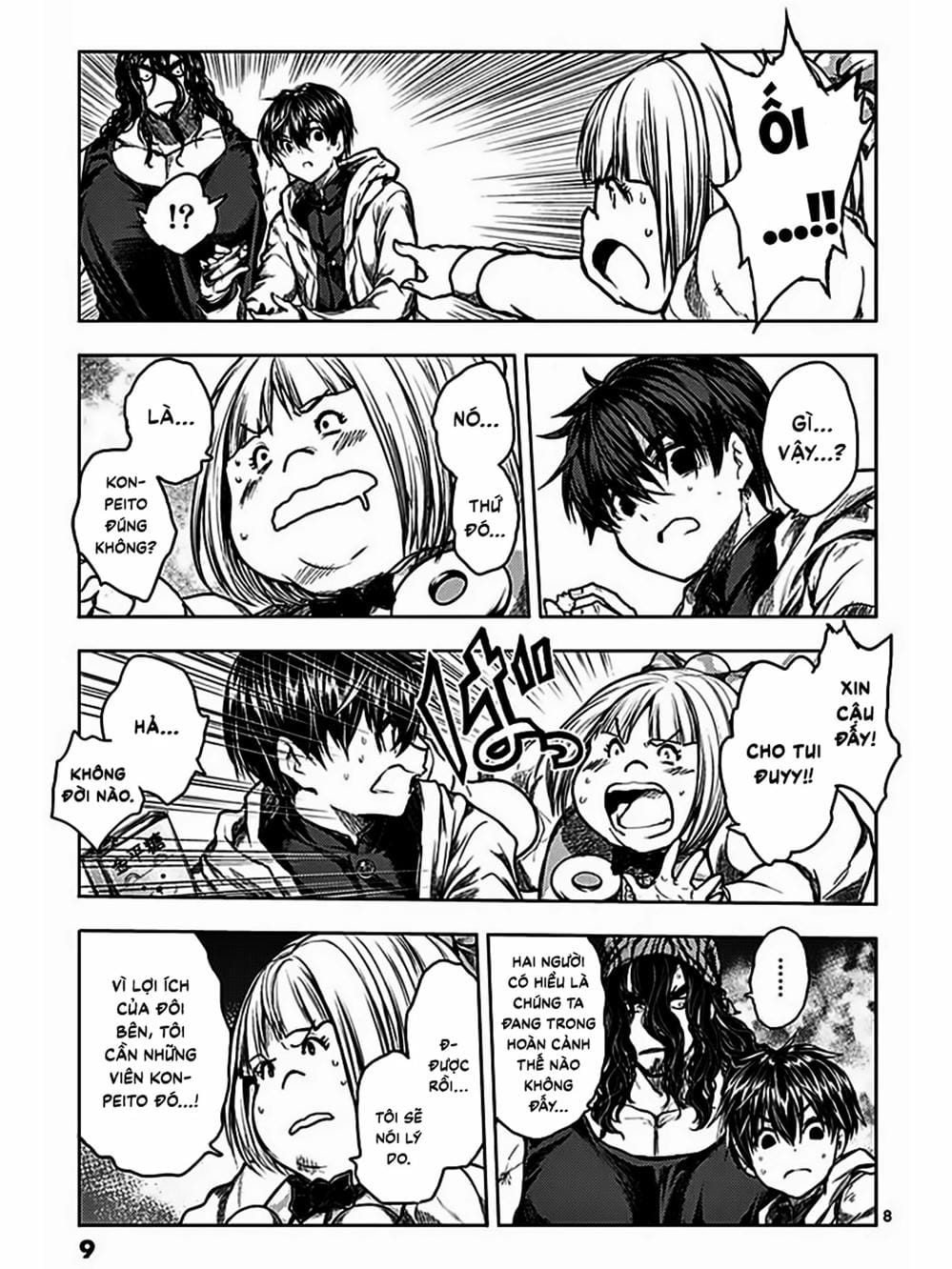 Truyện Tranh Trò Chơi Sinh Tồn - Deatte 5 Byou De Battle trang 3