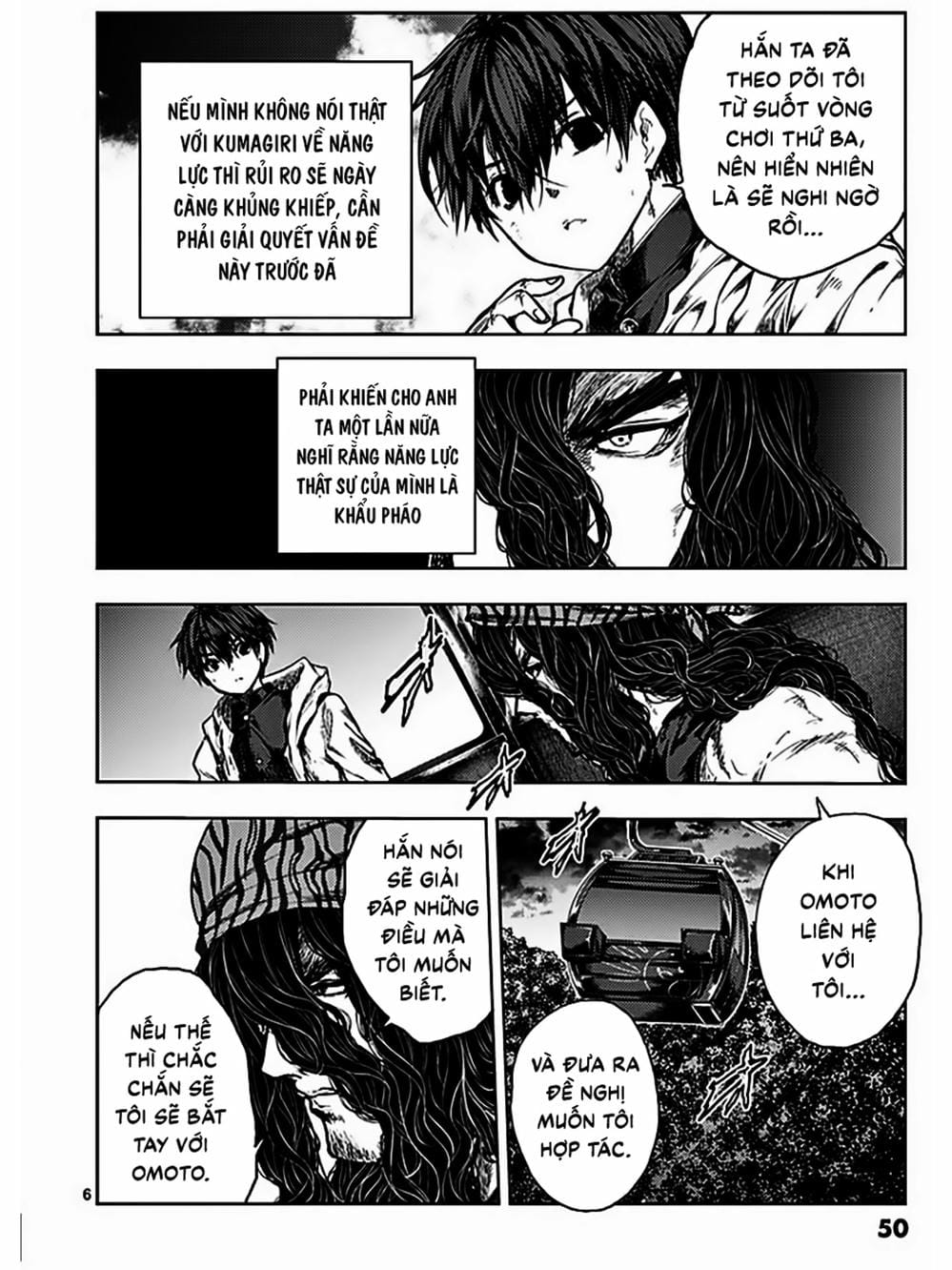 Truyện Tranh Trò Chơi Sinh Tồn - Deatte 5 Byou De Battle trang 3