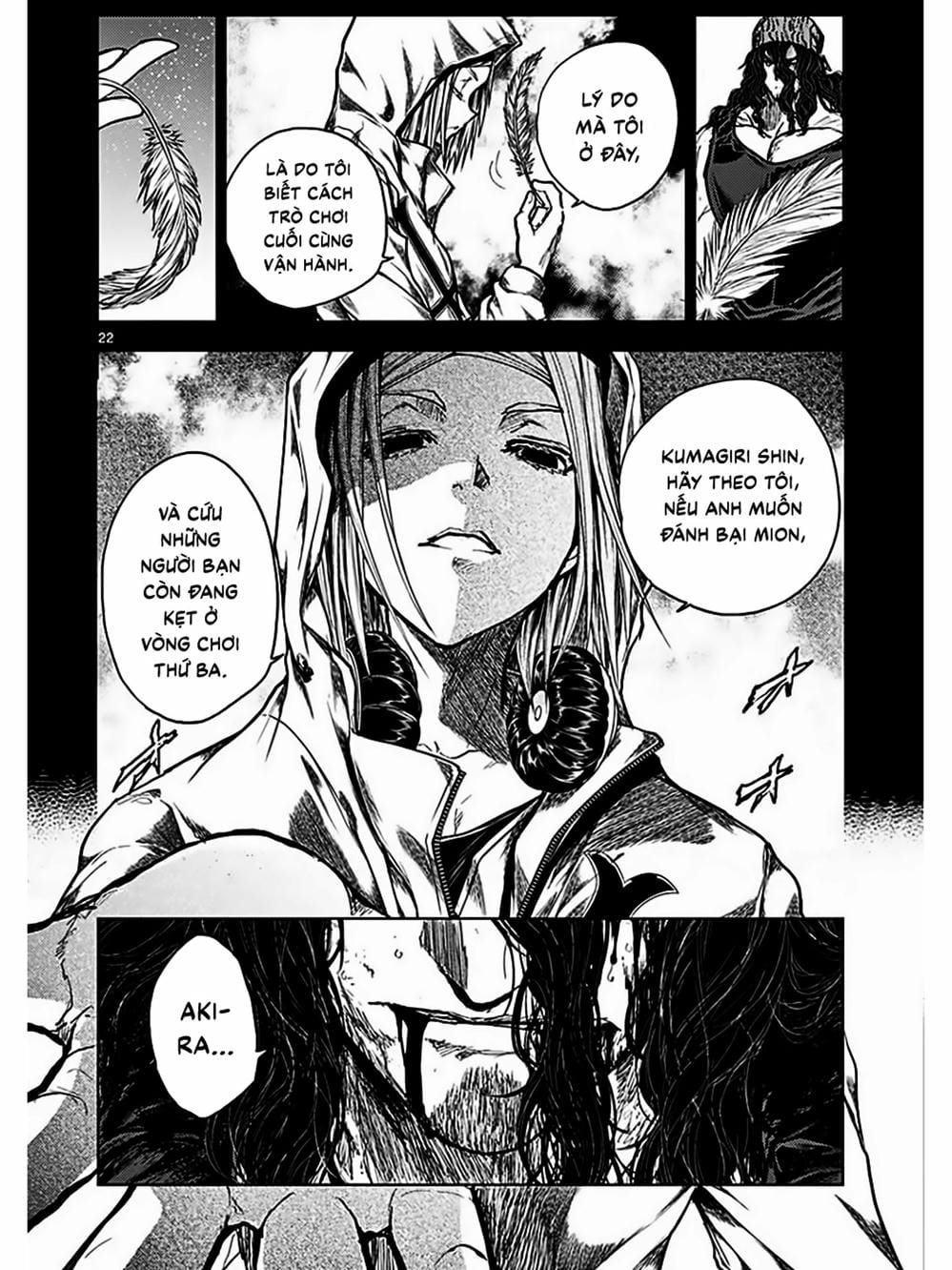 Truyện Tranh Trò Chơi Sinh Tồn - Deatte 5 Byou De Battle trang 3