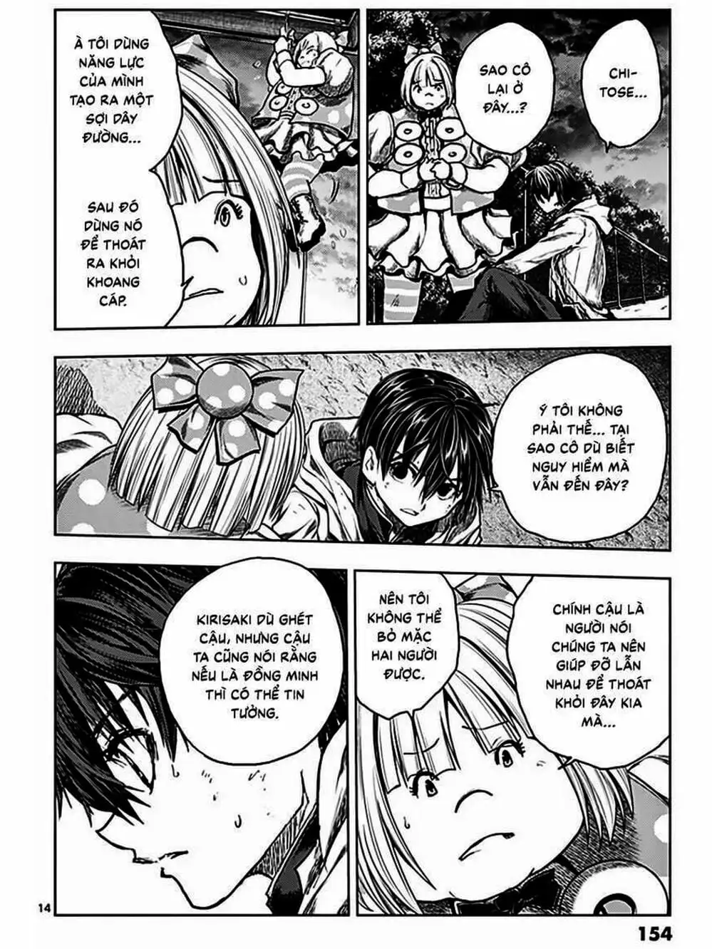 Truyện Tranh Trò Chơi Sinh Tồn - Deatte 5 Byou De Battle trang 3