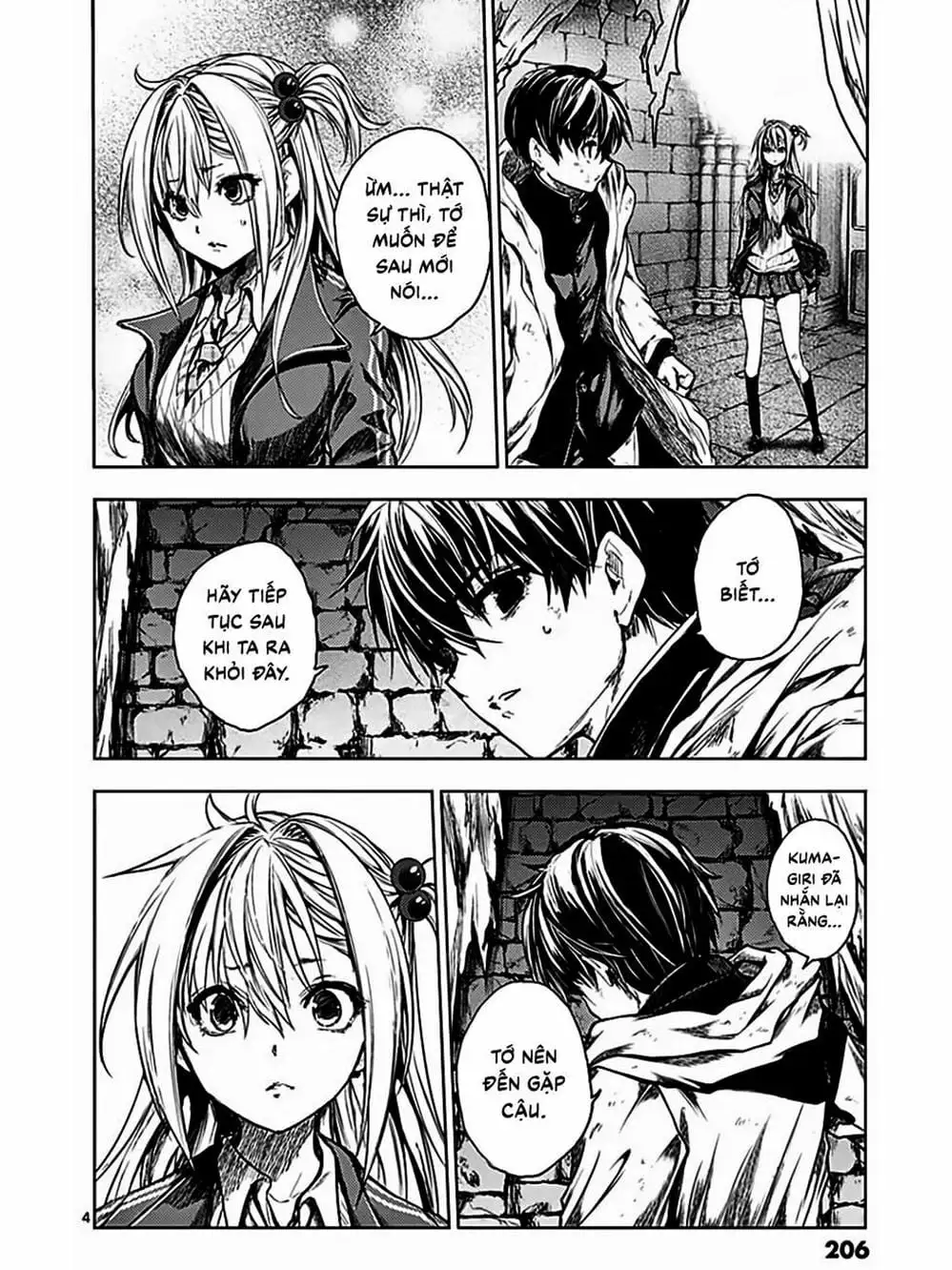 Truyện Tranh Trò Chơi Sinh Tồn - Deatte 5 Byou De Battle trang 3