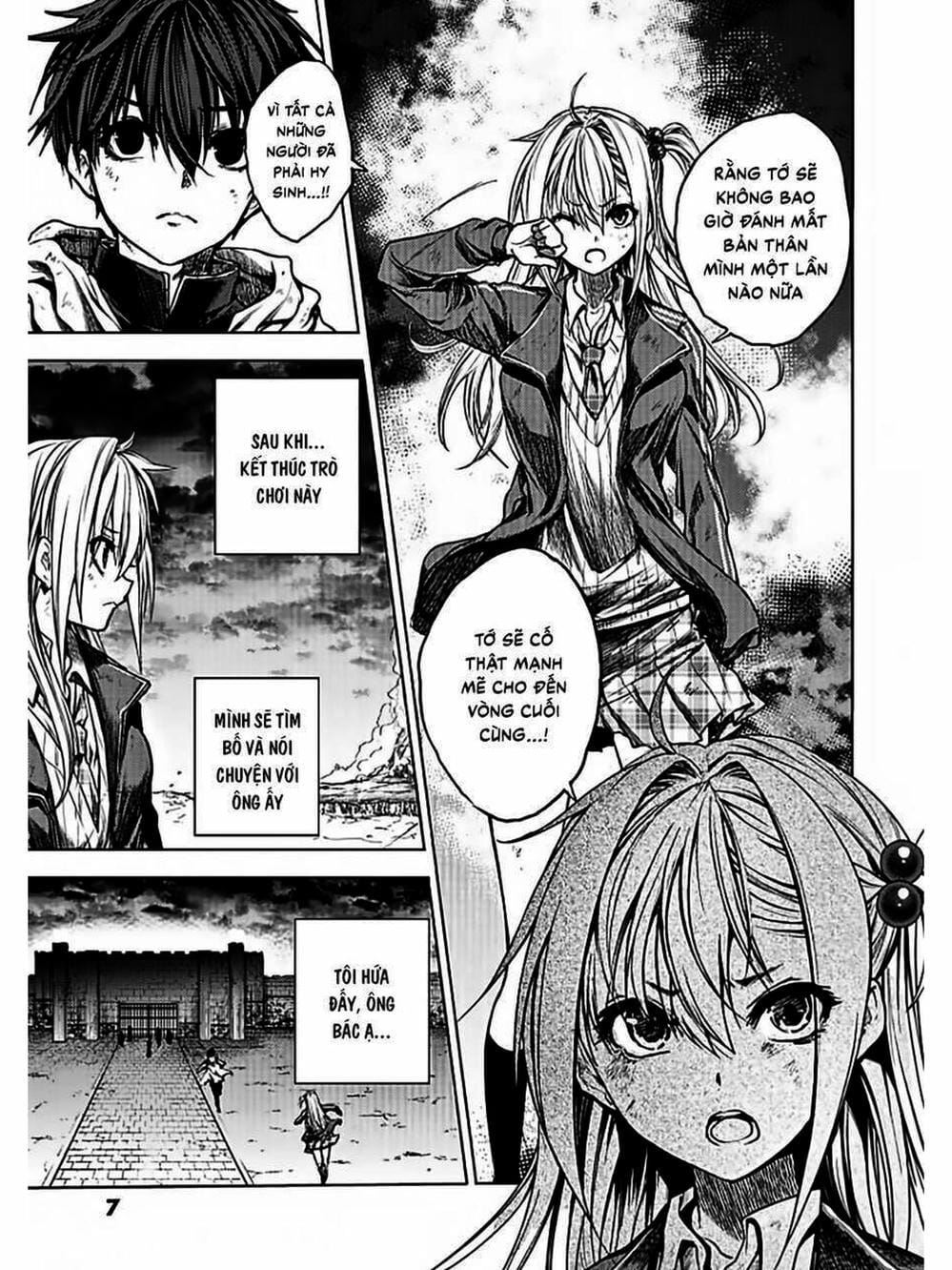 Truyện Tranh Trò Chơi Sinh Tồn - Deatte 5 Byou De Battle trang 3