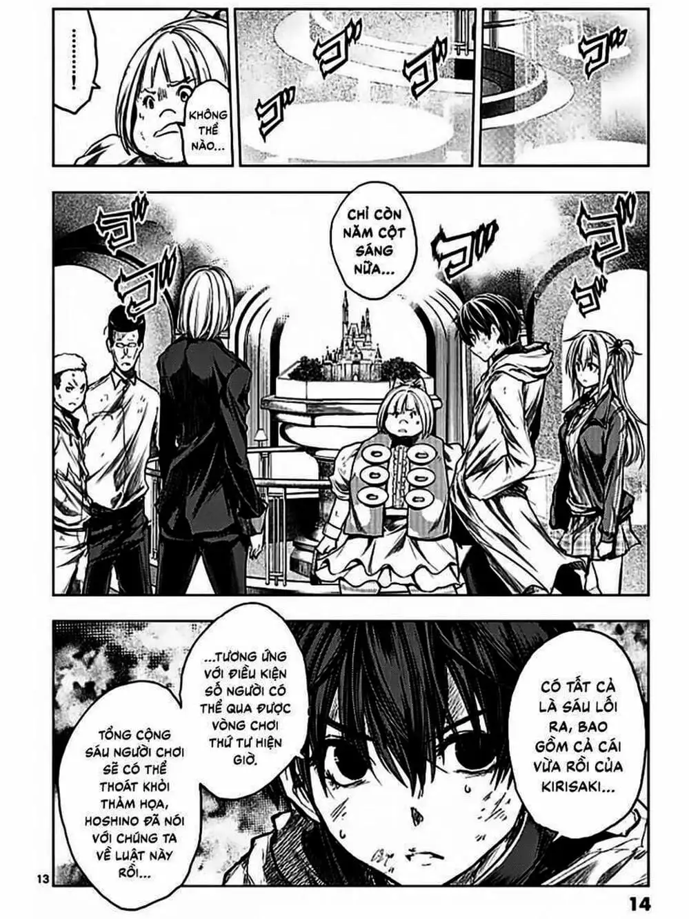 Truyện Tranh Trò Chơi Sinh Tồn - Deatte 5 Byou De Battle trang 3