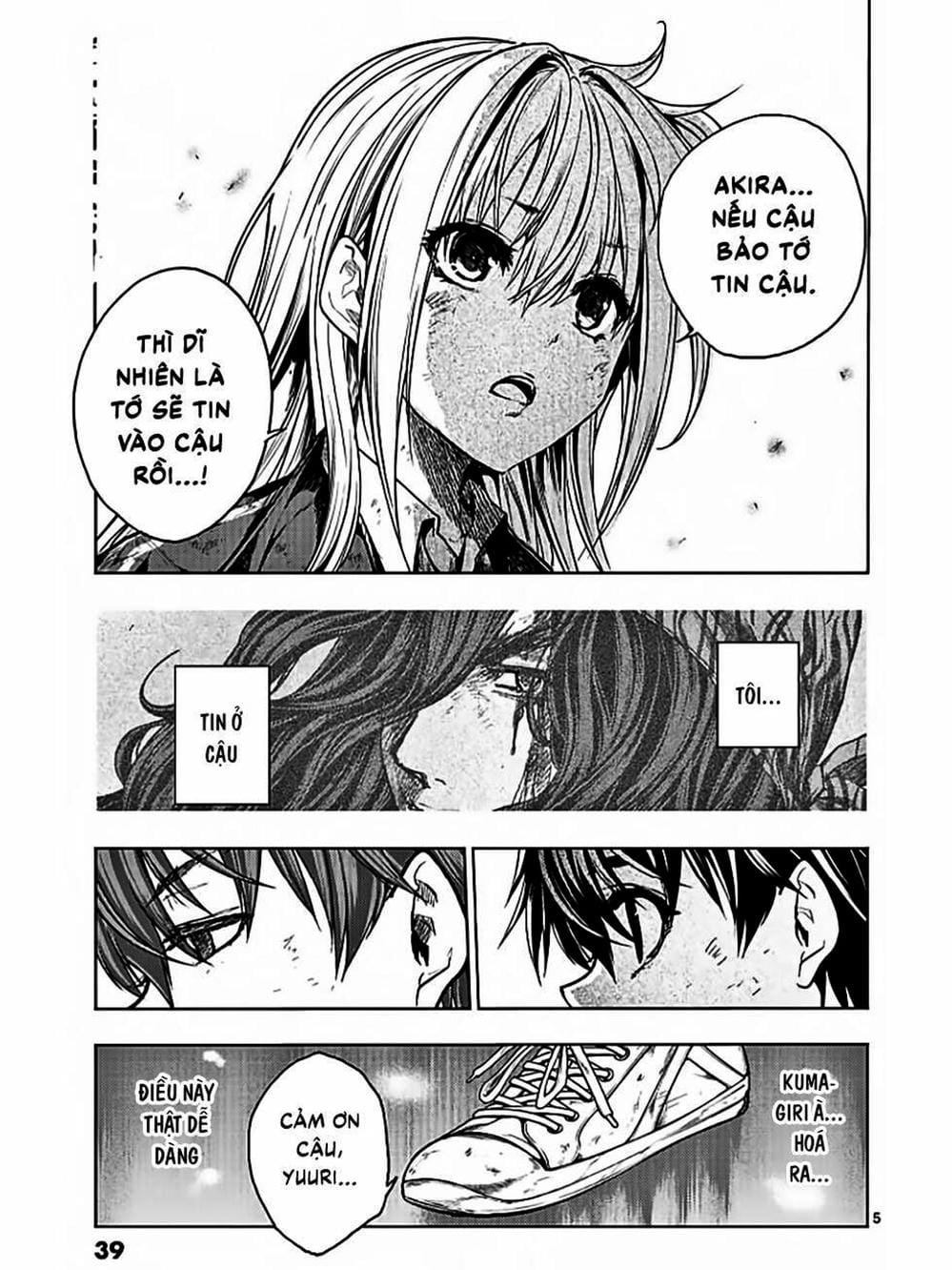 Truyện Tranh Trò Chơi Sinh Tồn - Deatte 5 Byou De Battle trang 3