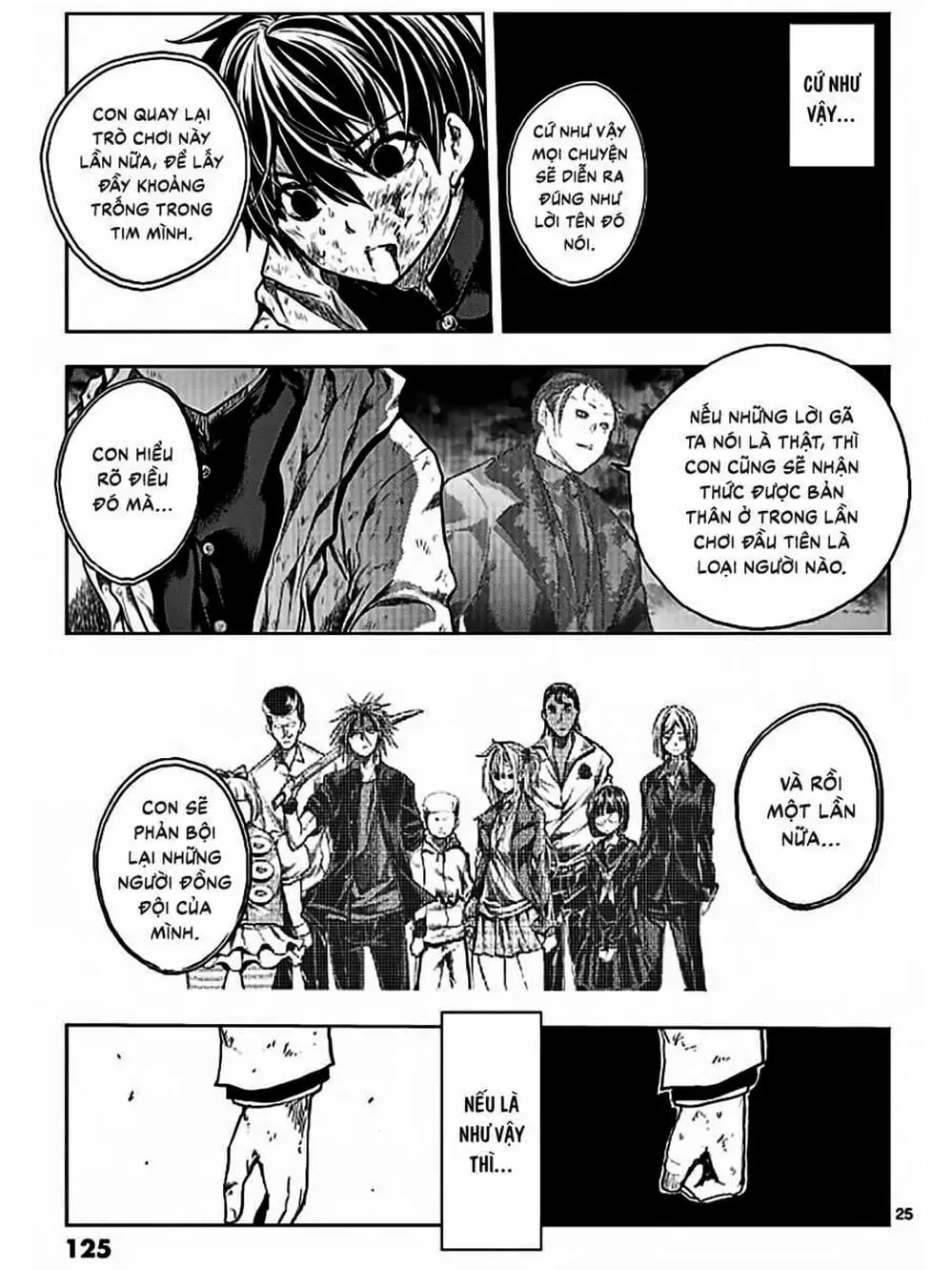 Truyện Tranh Trò Chơi Sinh Tồn - Deatte 5 Byou De Battle trang 3