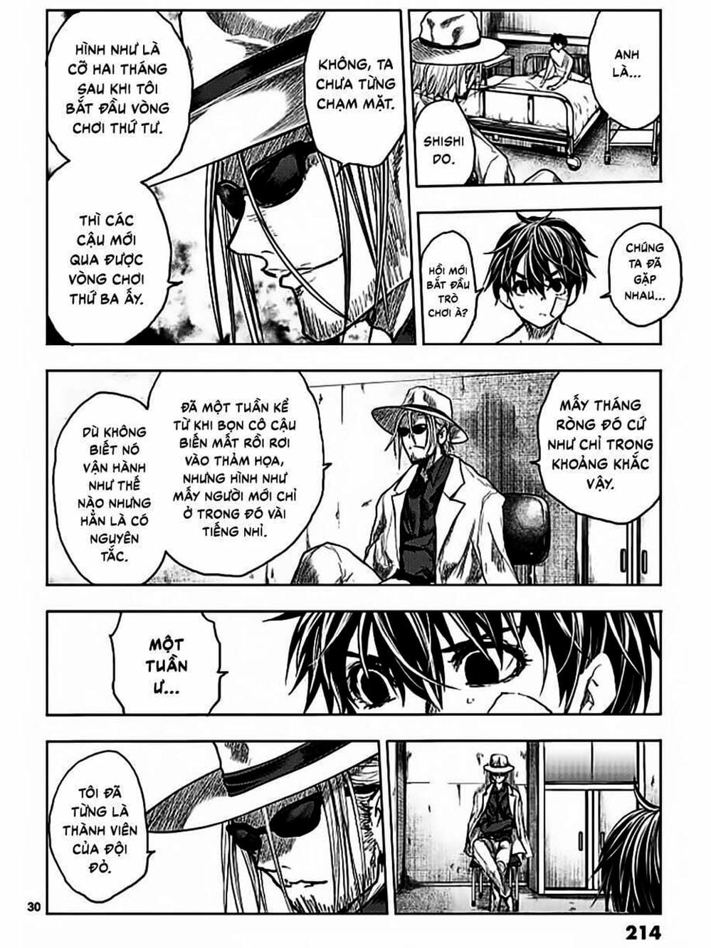 Truyện Tranh Trò Chơi Sinh Tồn - Deatte 5 Byou De Battle trang 3