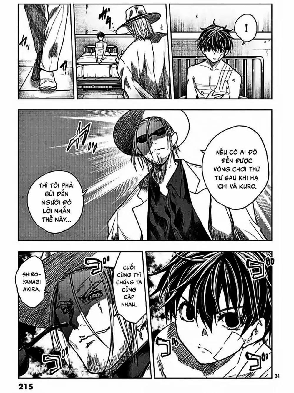 Truyện Tranh Trò Chơi Sinh Tồn - Deatte 5 Byou De Battle trang 3