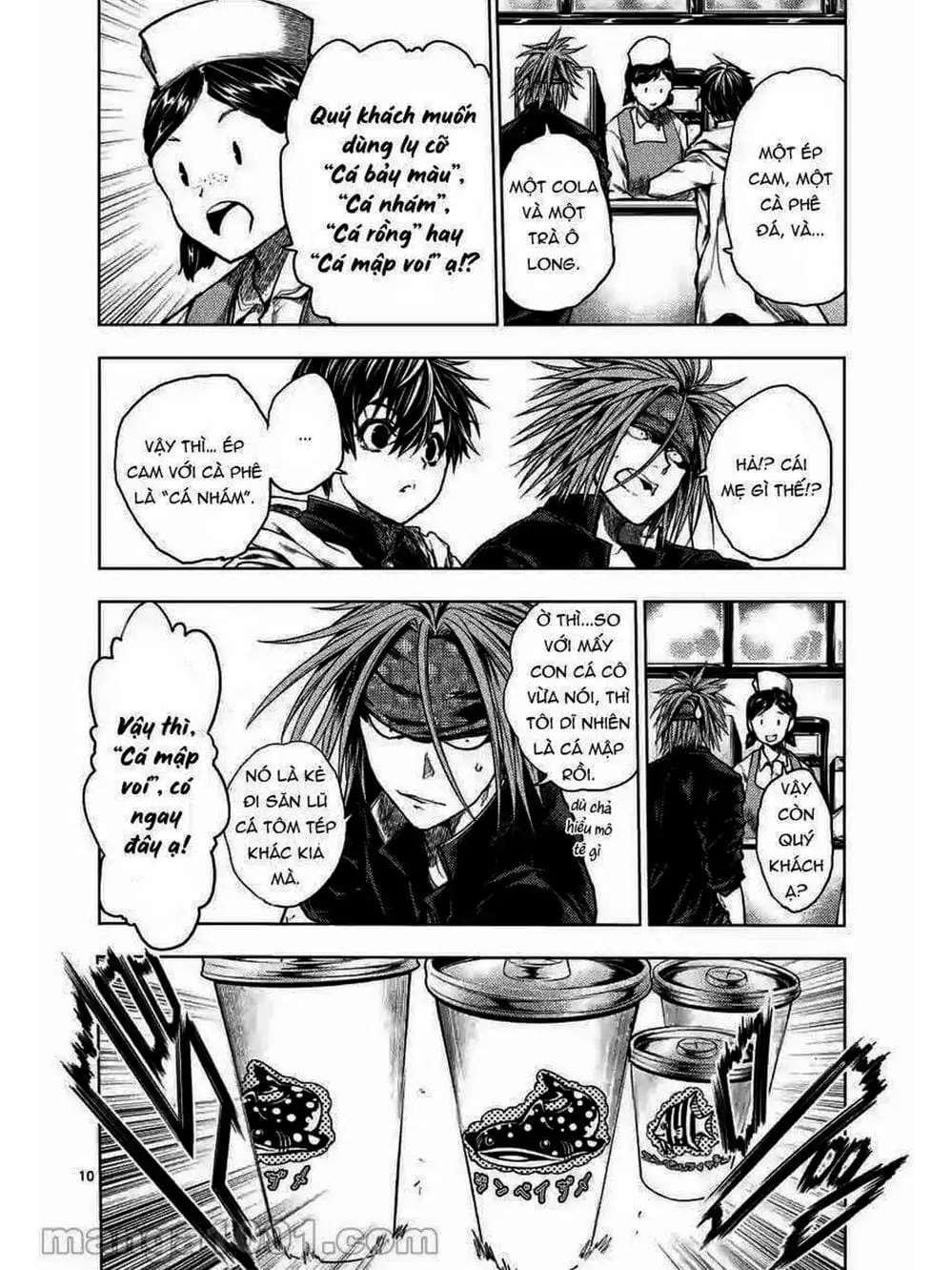 Truyện Tranh Trò Chơi Sinh Tồn - Deatte 5 Byou De Battle trang 3