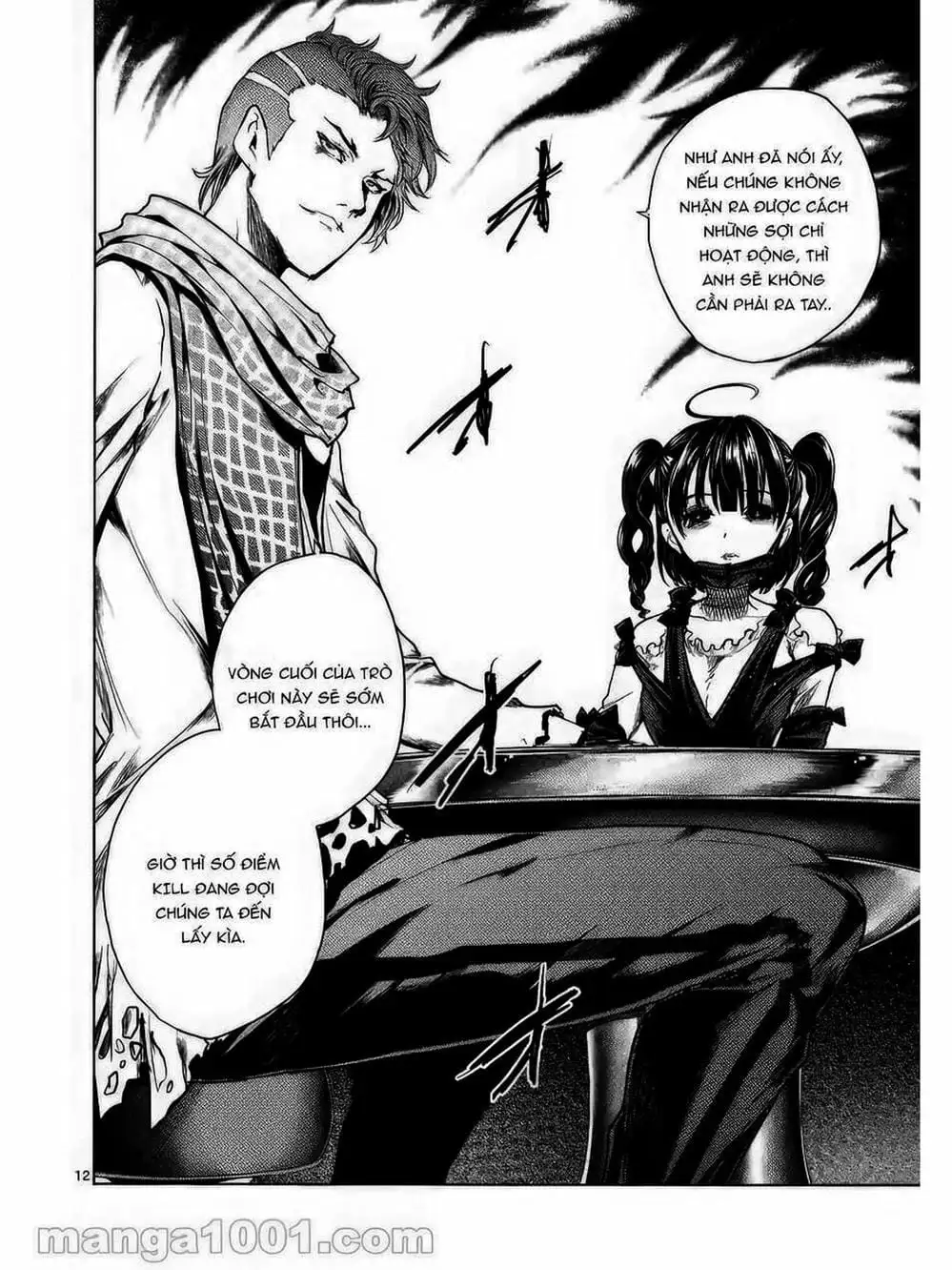 Truyện Tranh Trò Chơi Sinh Tồn - Deatte 5 Byou De Battle trang 3