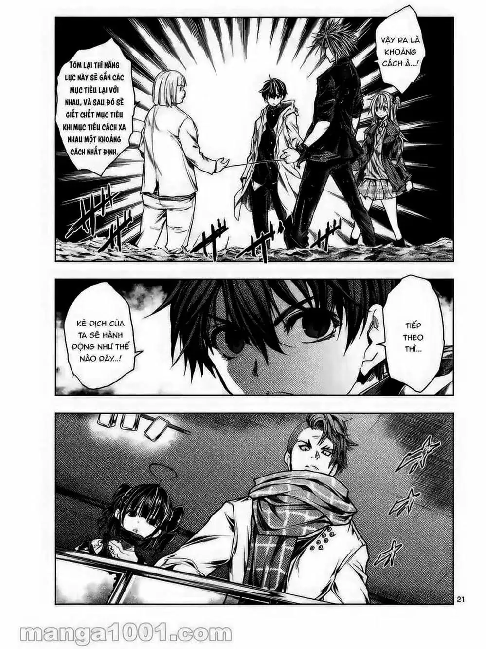 Truyện Tranh Trò Chơi Sinh Tồn - Deatte 5 Byou De Battle trang 3