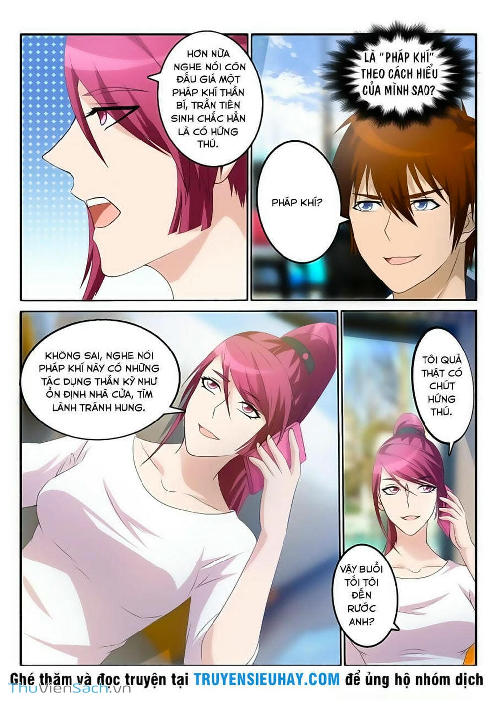 Truyện Tranh Trọng Sinh Đô Thị Tu Tiên trang 8