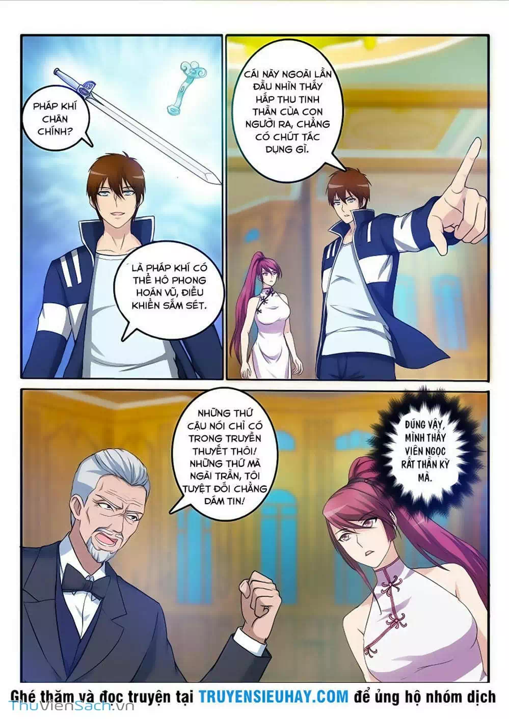 Truyện Tranh Trọng Sinh Đô Thị Tu Tiên trang 8