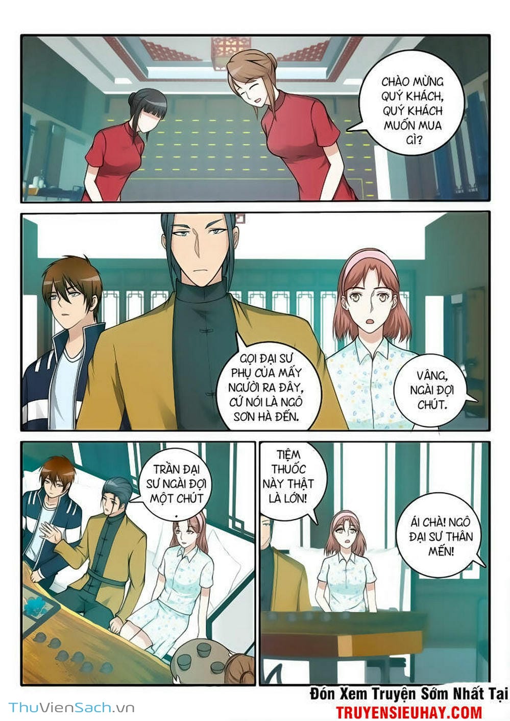 Truyện Tranh Trọng Sinh Đô Thị Tu Tiên trang 8