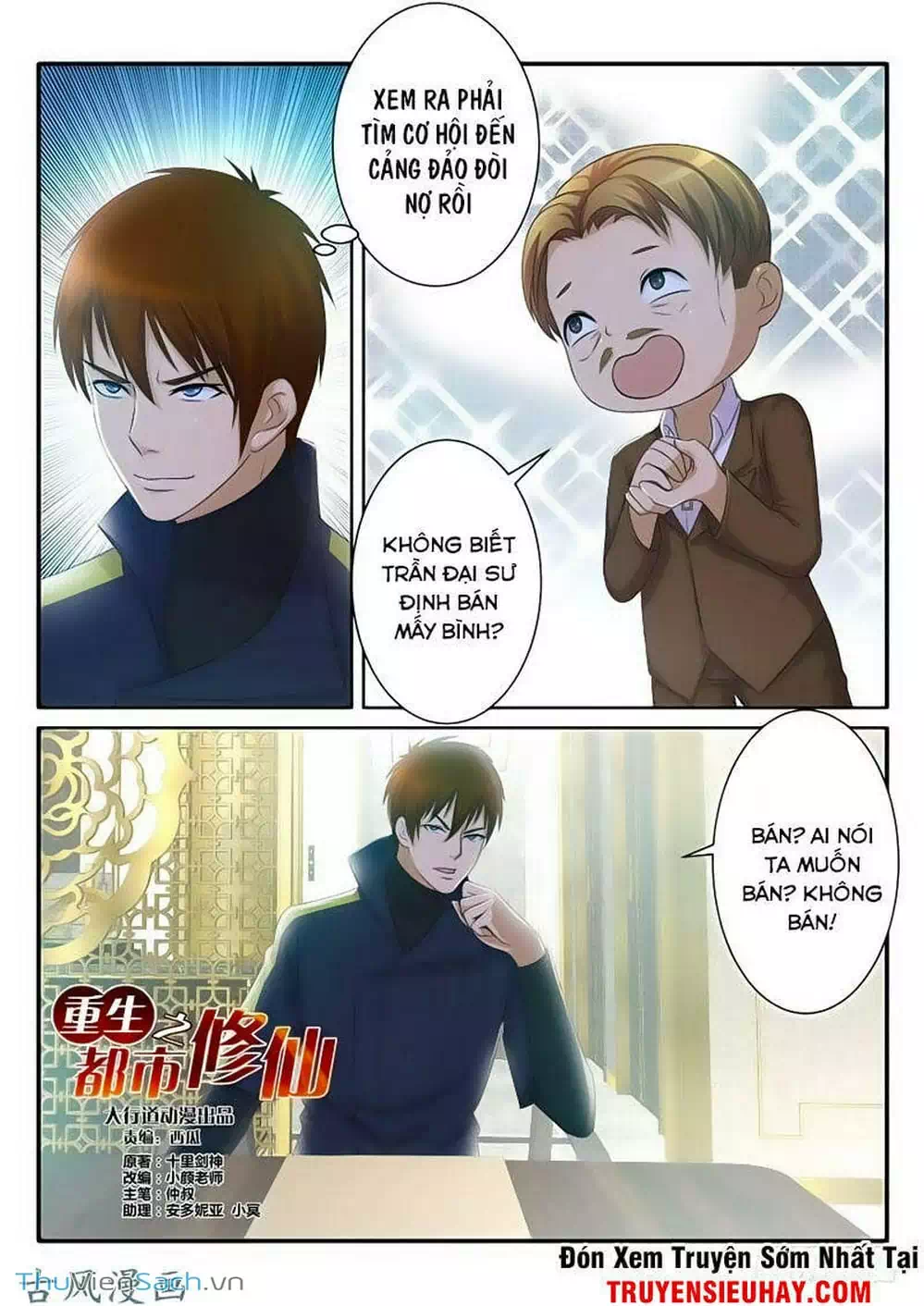 Truyện Tranh Trọng Sinh Đô Thị Tu Tiên trang 8