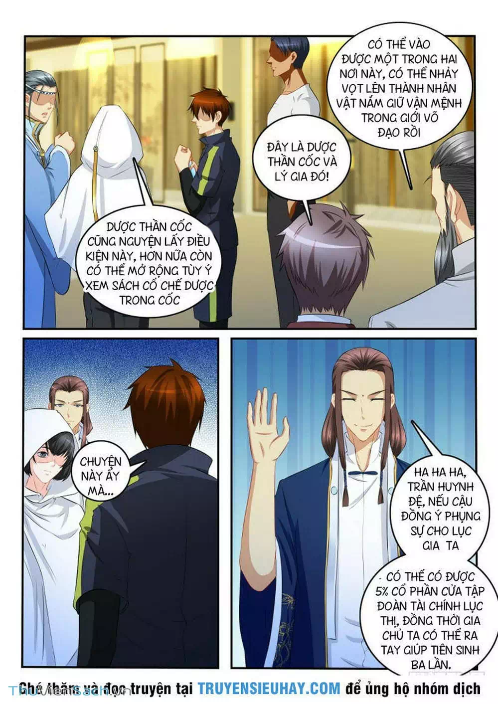 Truyện Tranh Trọng Sinh Đô Thị Tu Tiên trang 8
