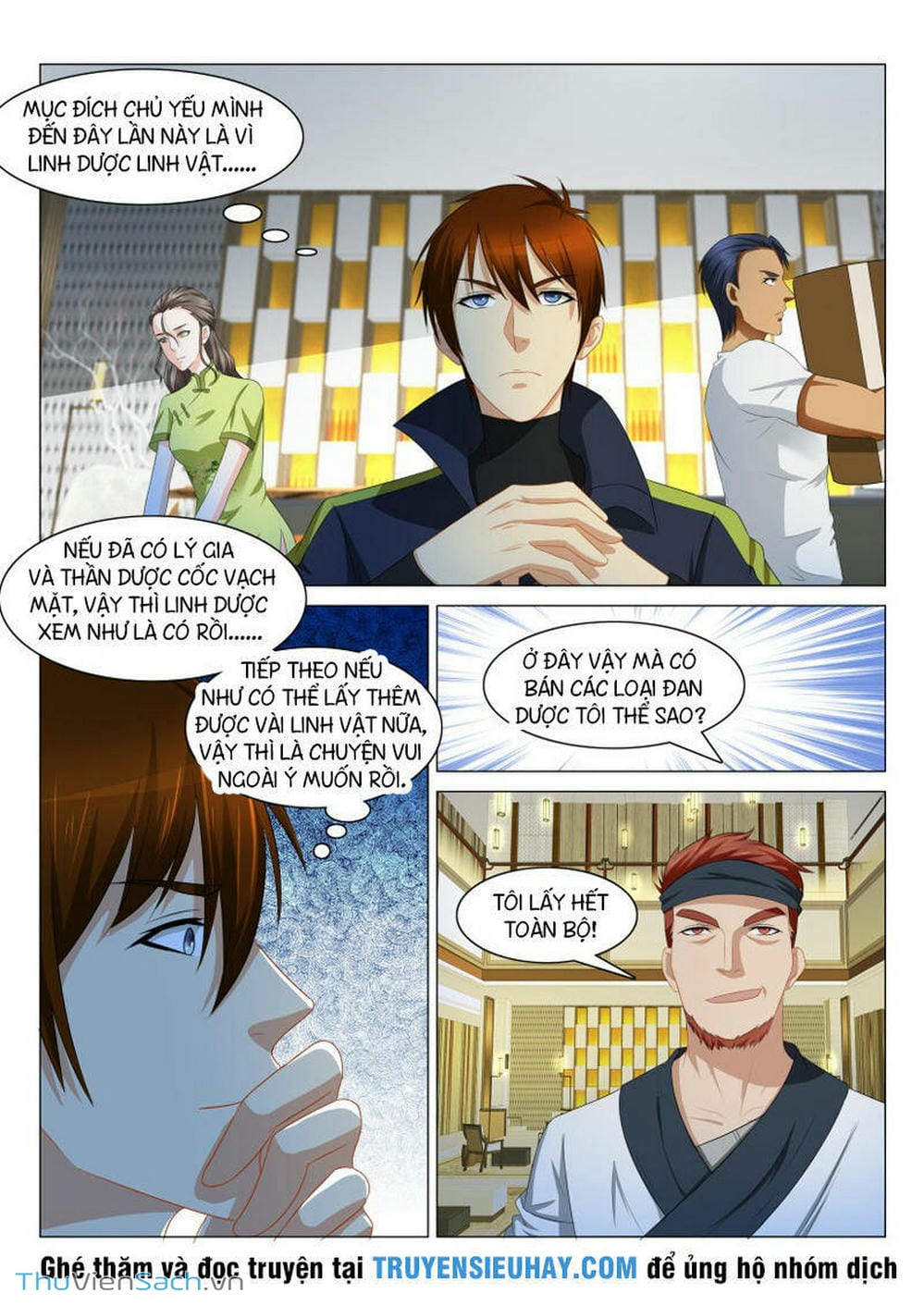 Truyện Tranh Trọng Sinh Đô Thị Tu Tiên trang 8