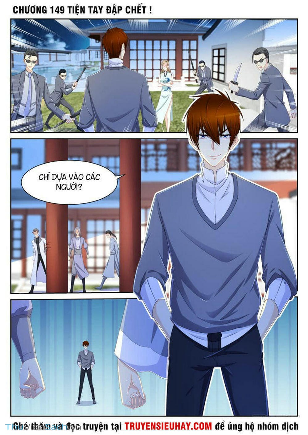 Truyện Tranh Trọng Sinh Đô Thị Tu Tiên trang 8