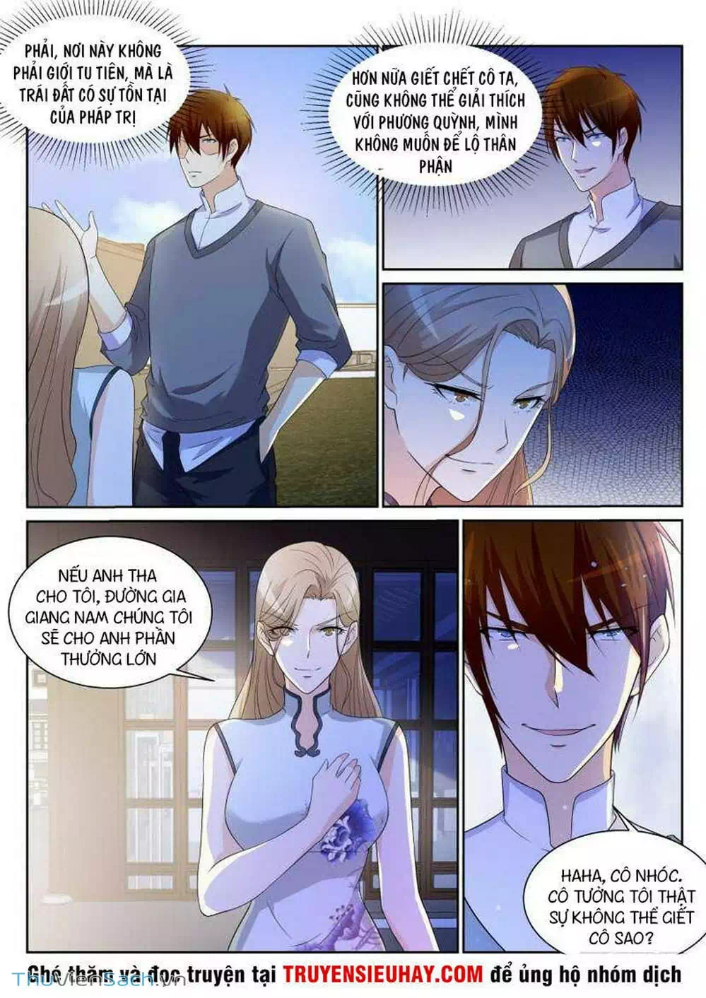 Truyện Tranh Trọng Sinh Đô Thị Tu Tiên trang 8
