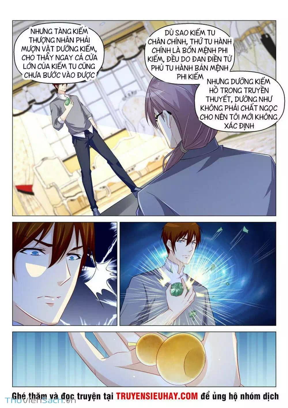 Truyện Tranh Trọng Sinh Đô Thị Tu Tiên trang 8