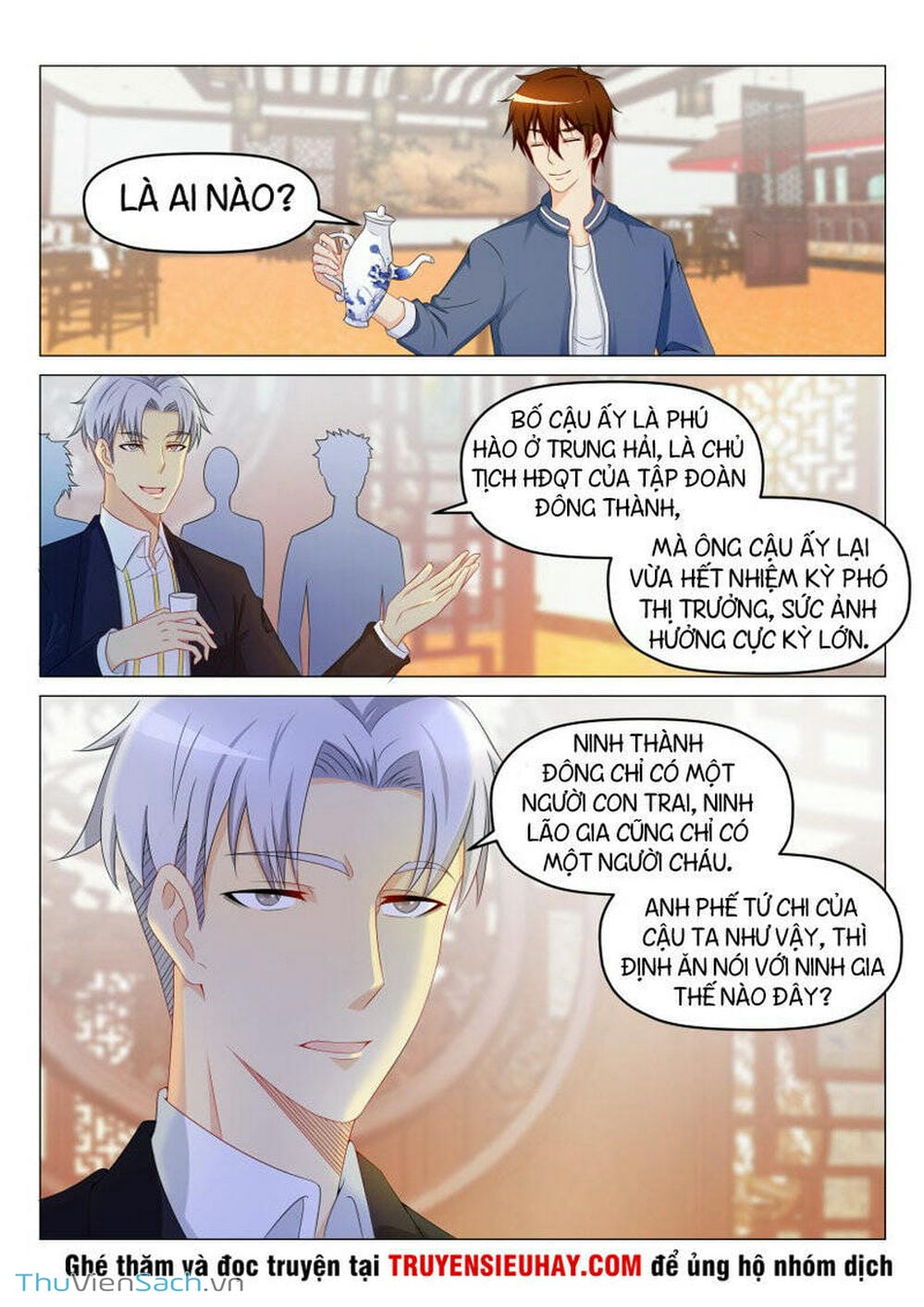 Truyện Tranh Trọng Sinh Đô Thị Tu Tiên trang 8