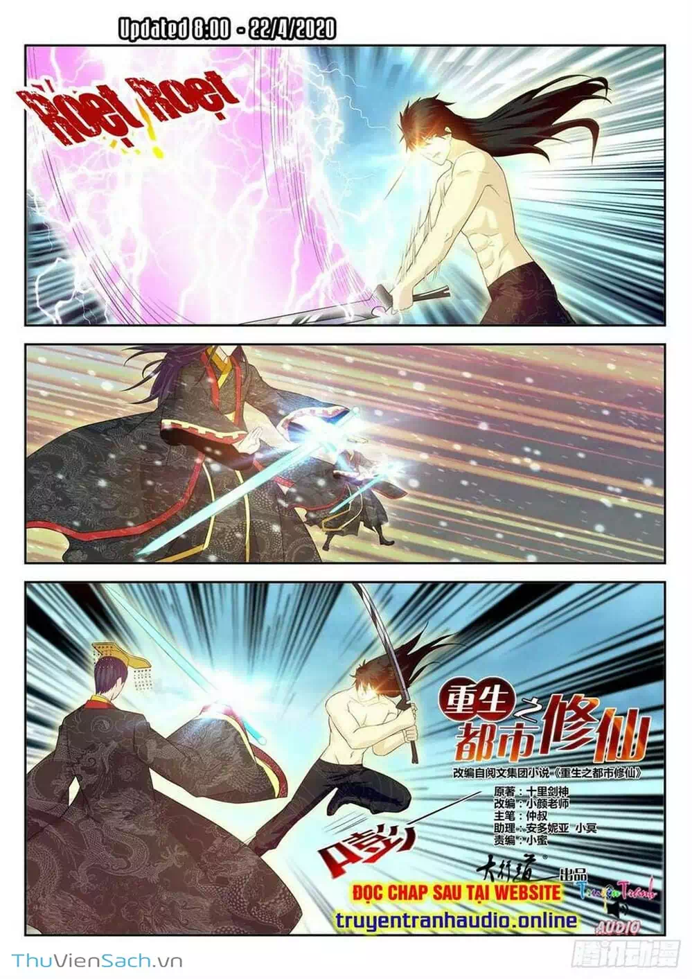 Truyện Tranh Trọng Sinh Đô Thị Tu Tiên trang 8
