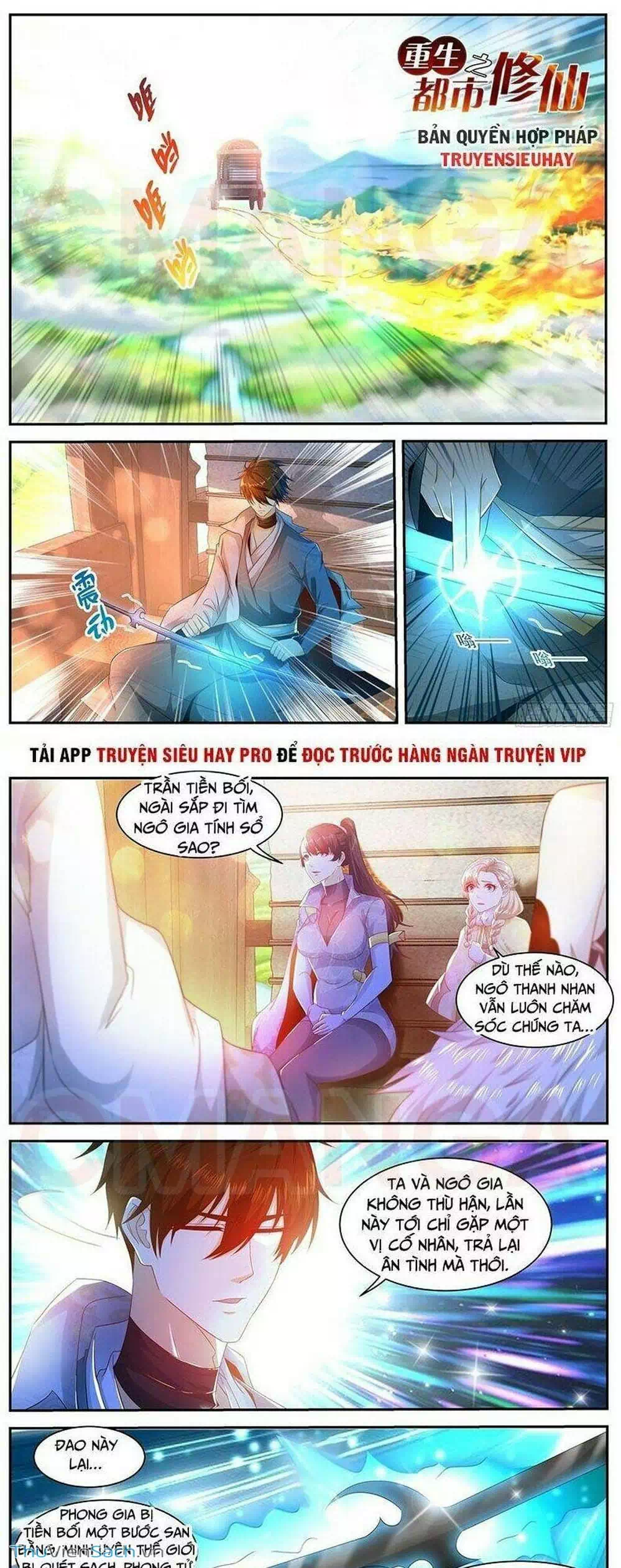 Truyện Tranh Trọng Sinh Đô Thị Tu Tiên trang 8