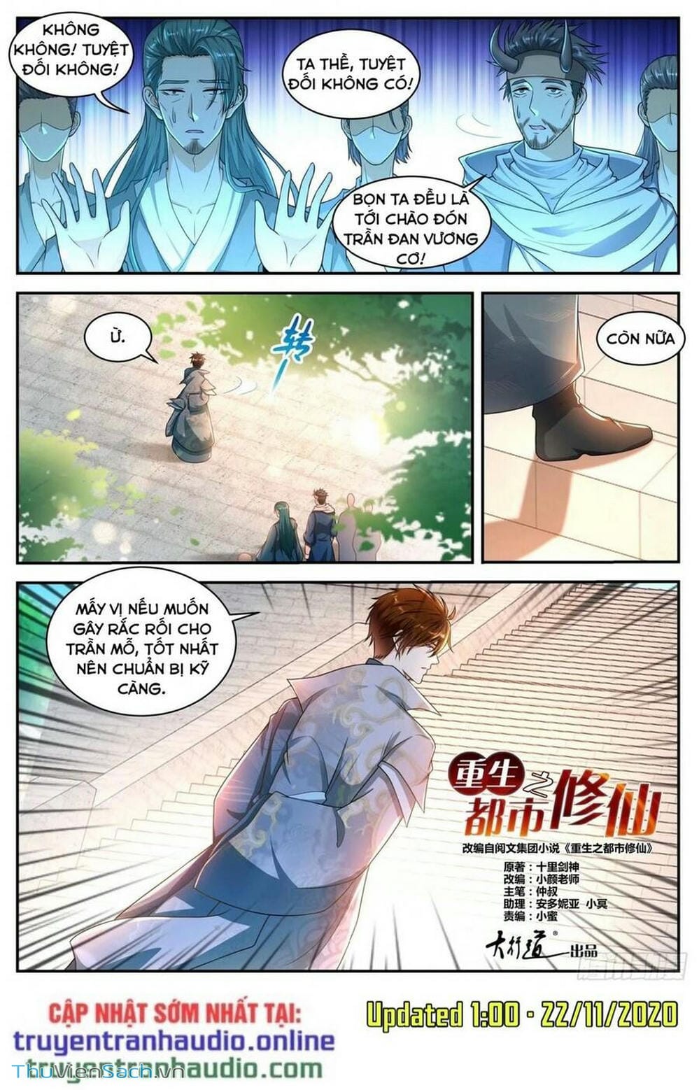 Truyện Tranh Trọng Sinh Đô Thị Tu Tiên trang 8