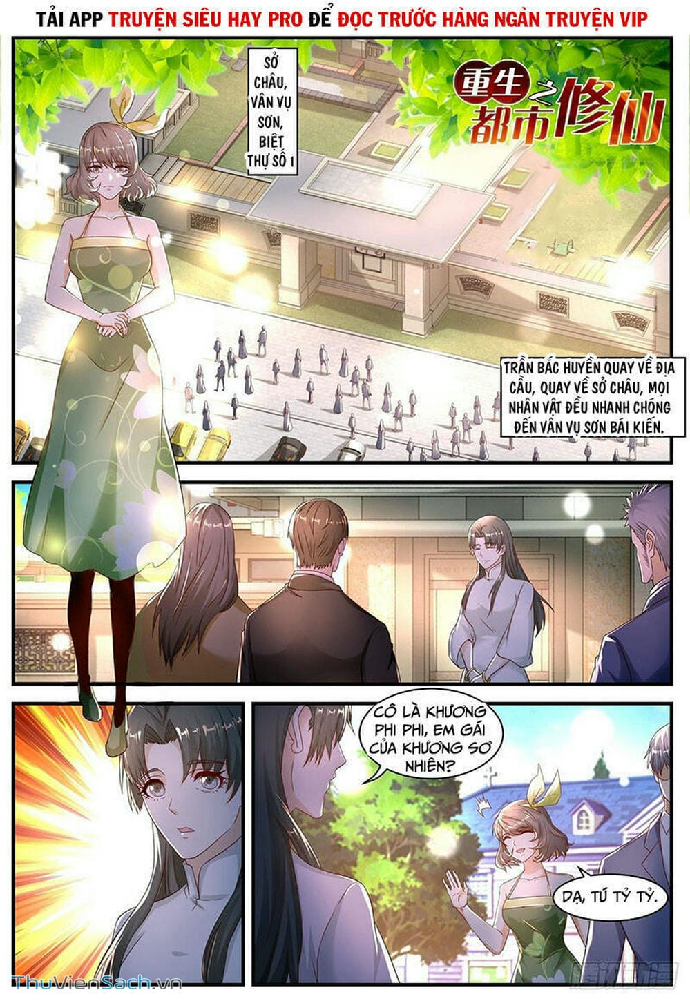 Truyện Tranh Trọng Sinh Đô Thị Tu Tiên trang 8