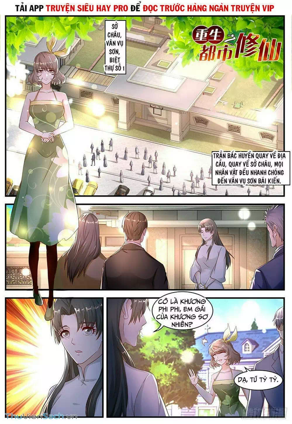 Truyện Tranh Trọng Sinh Đô Thị Tu Tiên trang 8