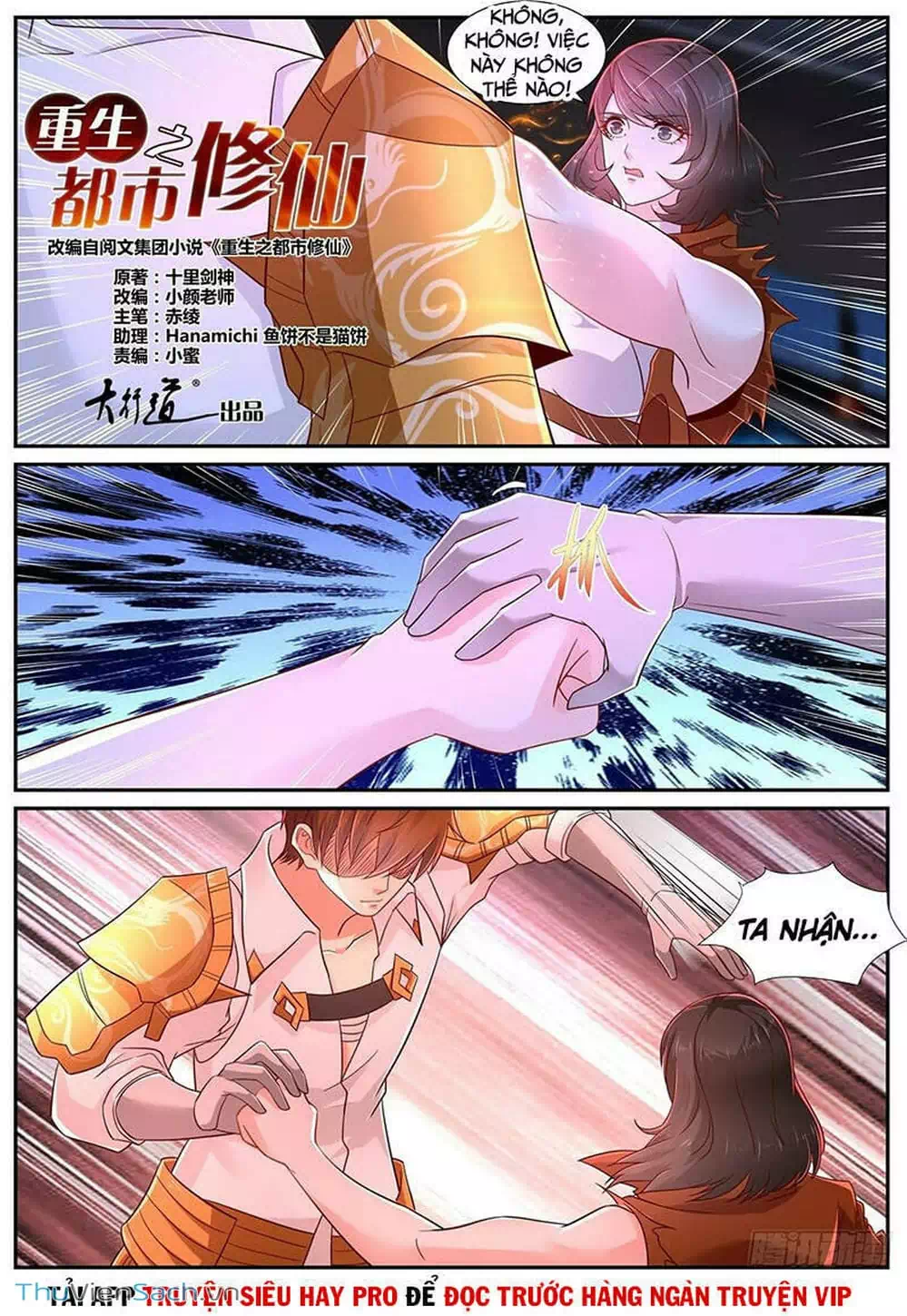 Truyện Tranh Trọng Sinh Đô Thị Tu Tiên trang 8
