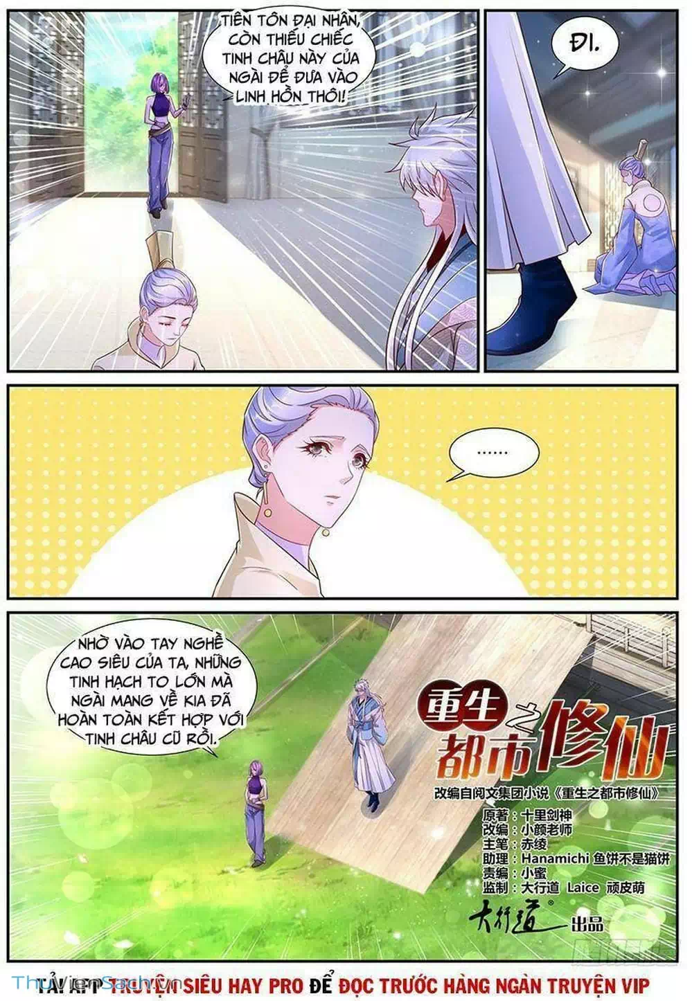 Truyện Tranh Trọng Sinh Đô Thị Tu Tiên trang 8