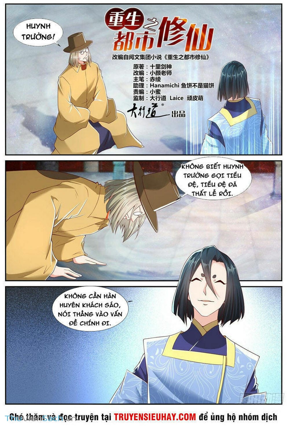Truyện Tranh Trọng Sinh Đô Thị Tu Tiên trang 8
