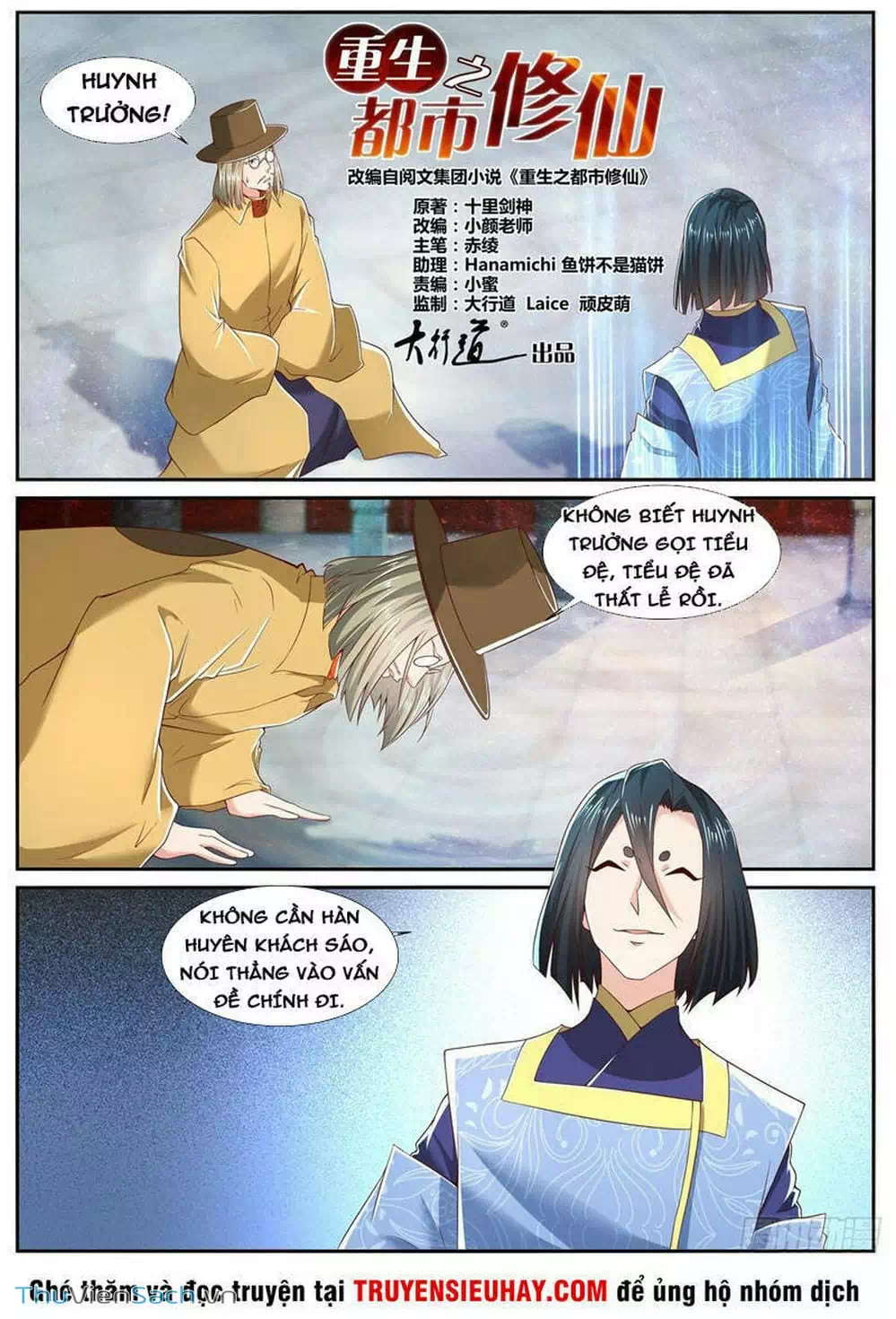 Truyện Tranh Trọng Sinh Đô Thị Tu Tiên trang 8