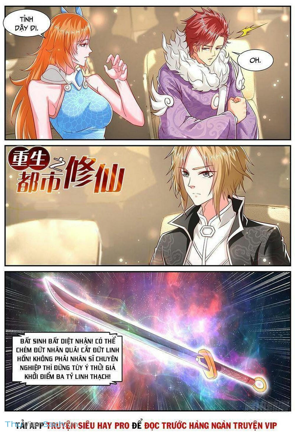 Truyện Tranh Trọng Sinh Đô Thị Tu Tiên trang 8