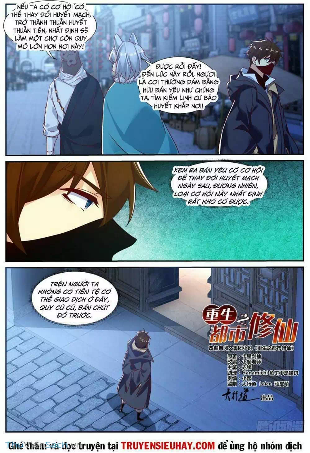 Truyện Tranh Trọng Sinh Đô Thị Tu Tiên trang 8