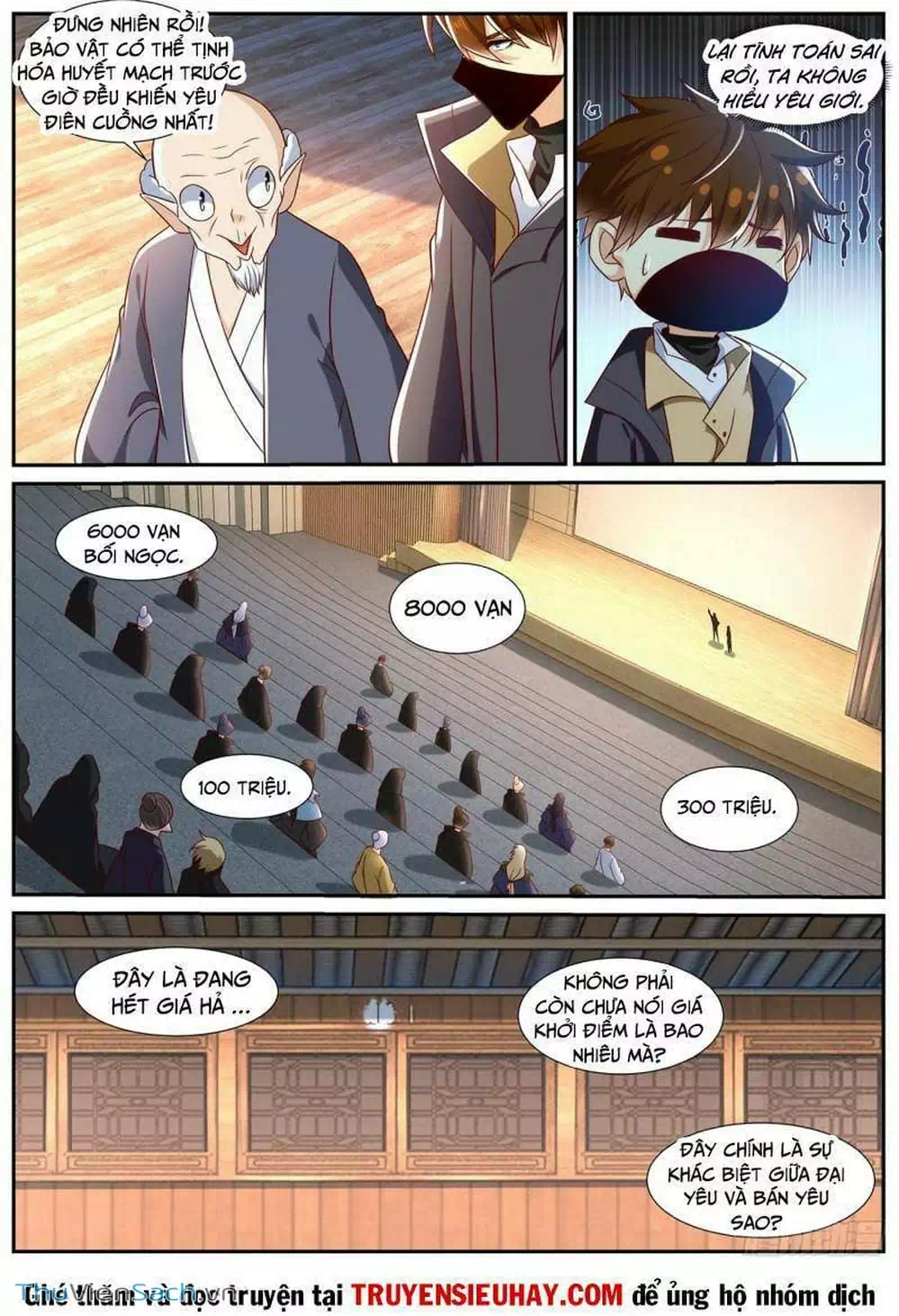 Truyện Tranh Trọng Sinh Đô Thị Tu Tiên trang 8