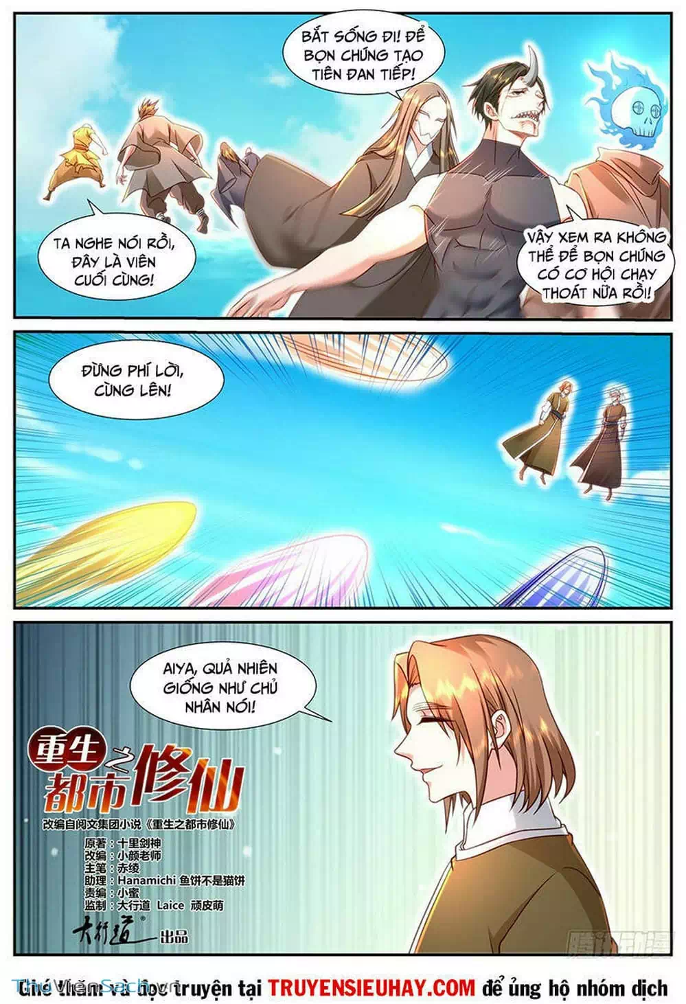 Truyện Tranh Trọng Sinh Đô Thị Tu Tiên trang 8