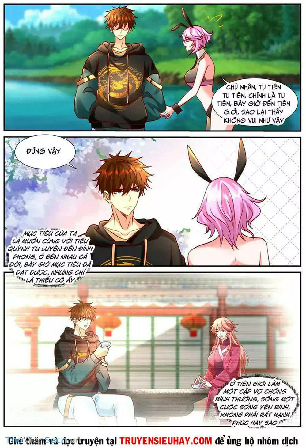 Truyện Tranh Trọng Sinh Đô Thị Tu Tiên trang 8