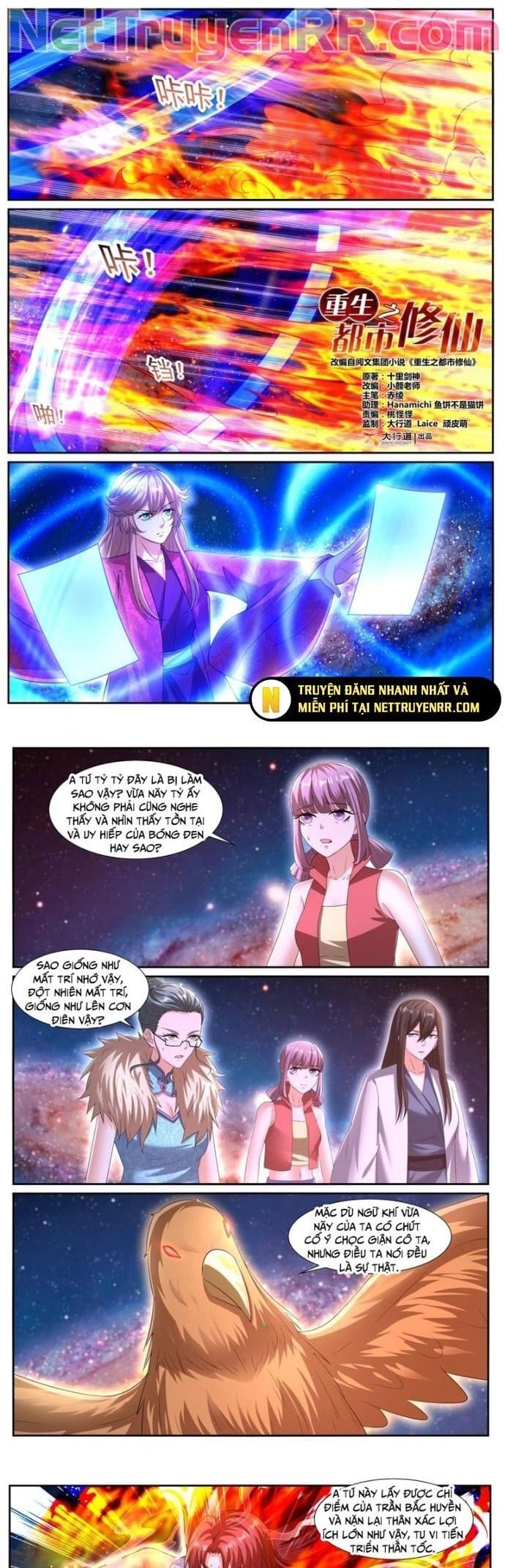 Truyện Tranh Trọng Sinh Đô Thị Tu Tiên trang 8