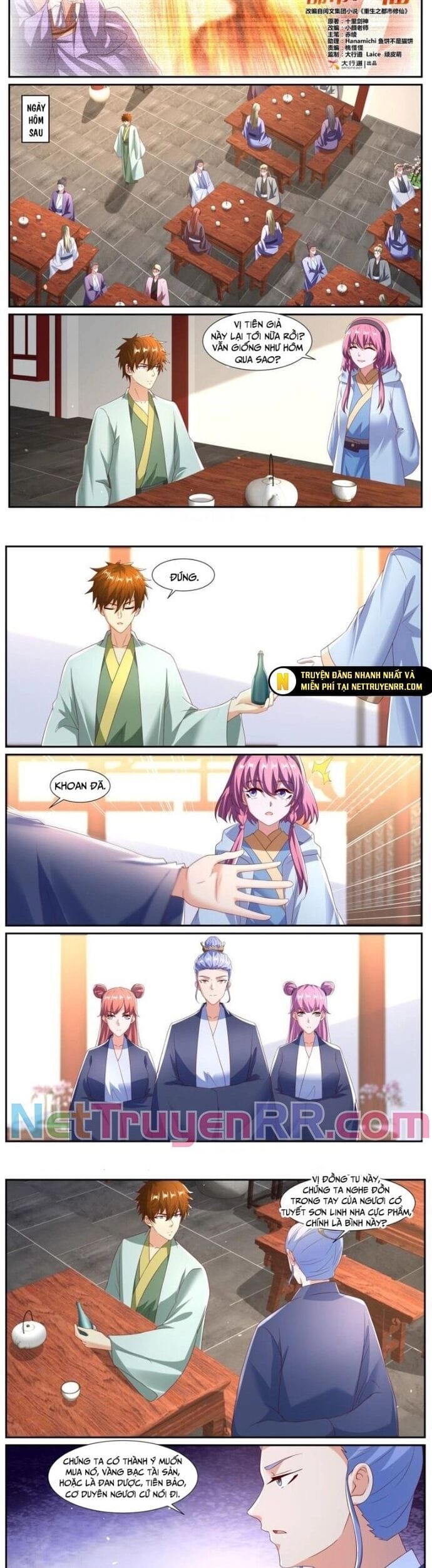 Truyện Tranh Trọng Sinh Đô Thị Tu Tiên trang 8