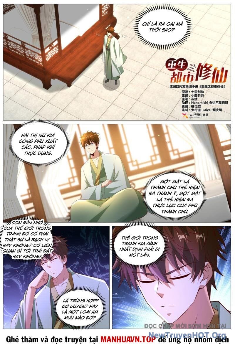 Truyện Tranh Trọng Sinh Đô Thị Tu Tiên trang 8