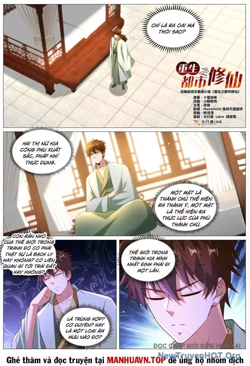 Truyện Tranh Trọng Sinh Đô Thị Tu Tiên trang 8