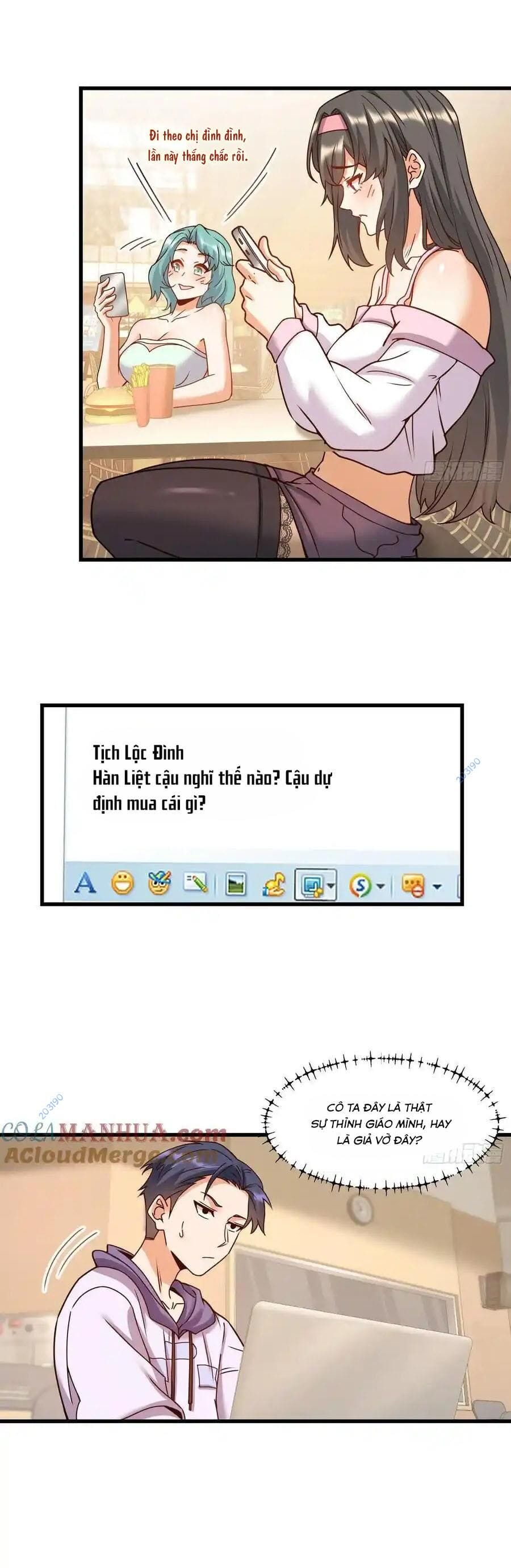 Truyện Tranh Trọng Sinh Không Làm Chạn Vương, Tôi Một Mình Nạp Game Thăng Cấp trang 4