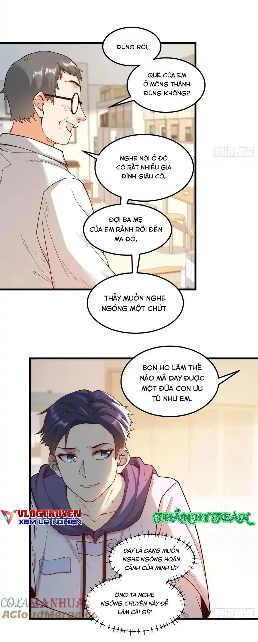 Truyện Tranh Trọng Sinh Không Làm Chạn Vương, Tôi Một Mình Nạp Game Thăng Cấp trang 4