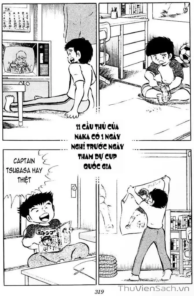 Truyện Tranh Tsubasa - Giấc Mơ Sân Cỏ trang 4