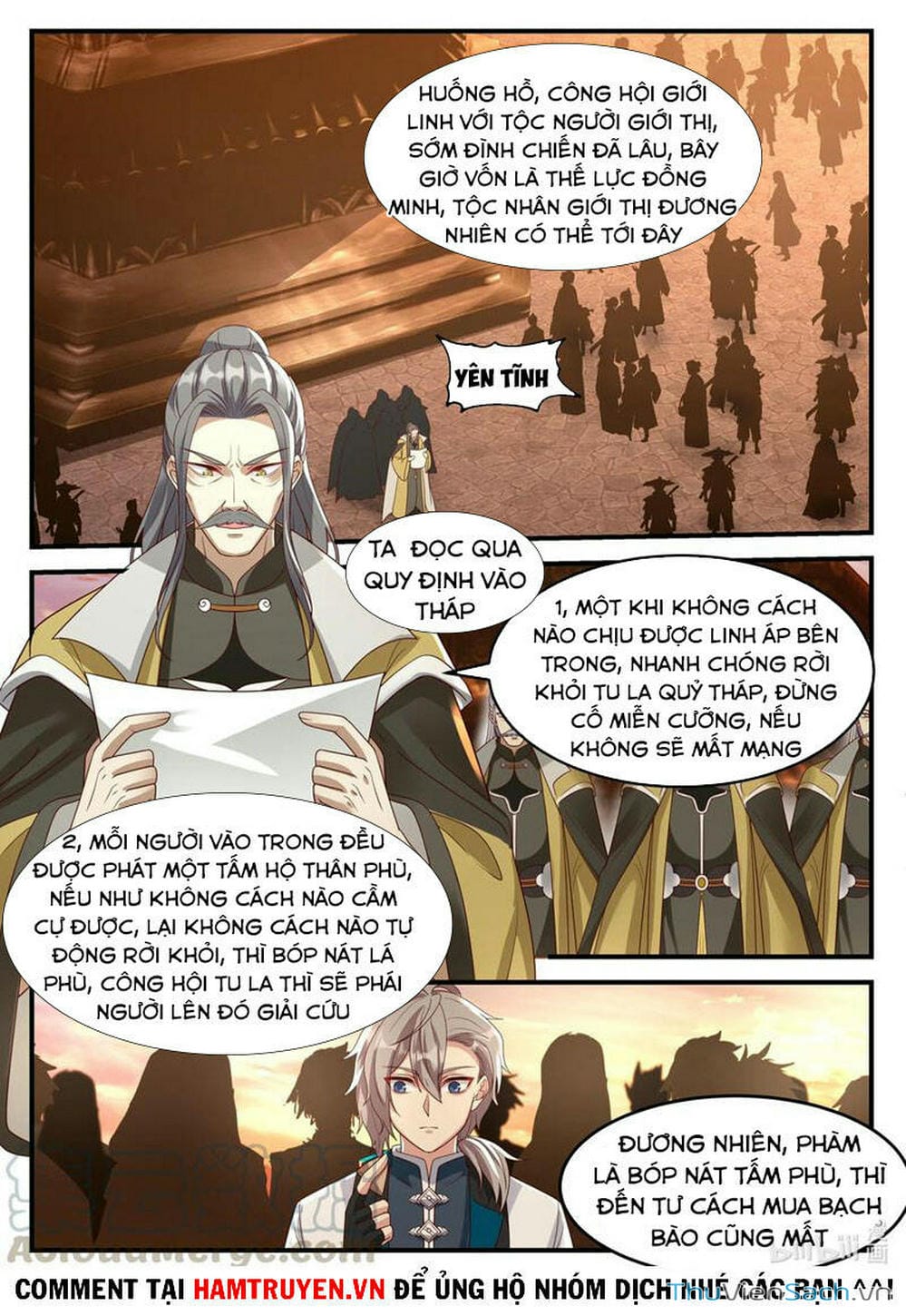 Truyện Tranh Tu La Võ Thần trang 5