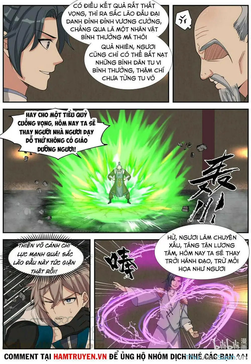 Truyện Tranh Tu La Võ Thần trang 5