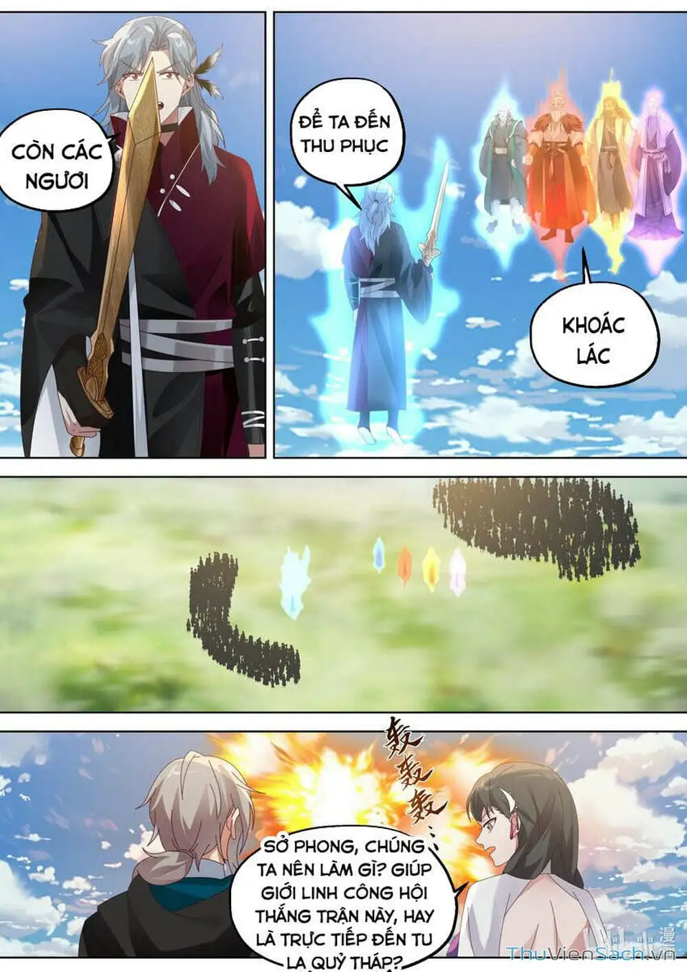 Truyện Tranh Tu La Võ Thần trang 5